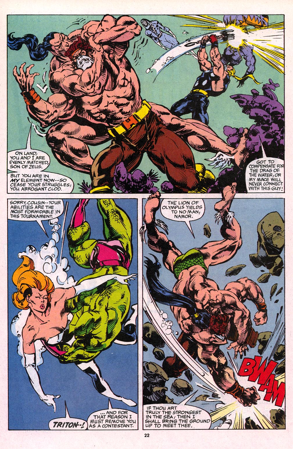 Read online Namor, The Sub-Mariner comic -  Issue #58 - 17