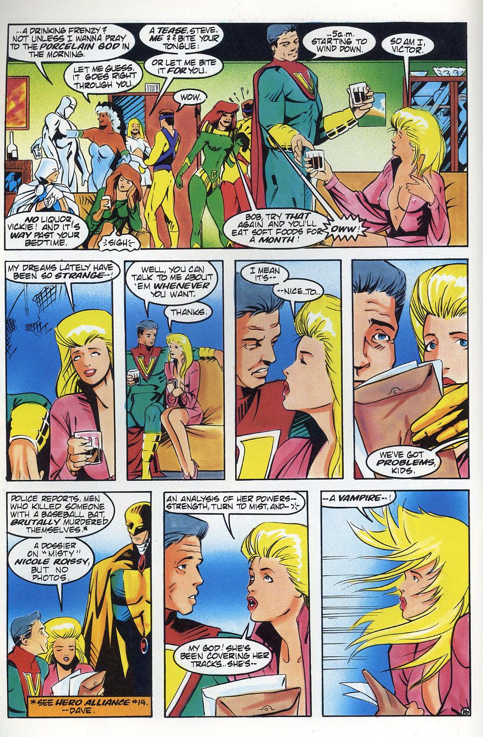 Read online Hero Alliance (1989) comic -  Issue #17 - 18