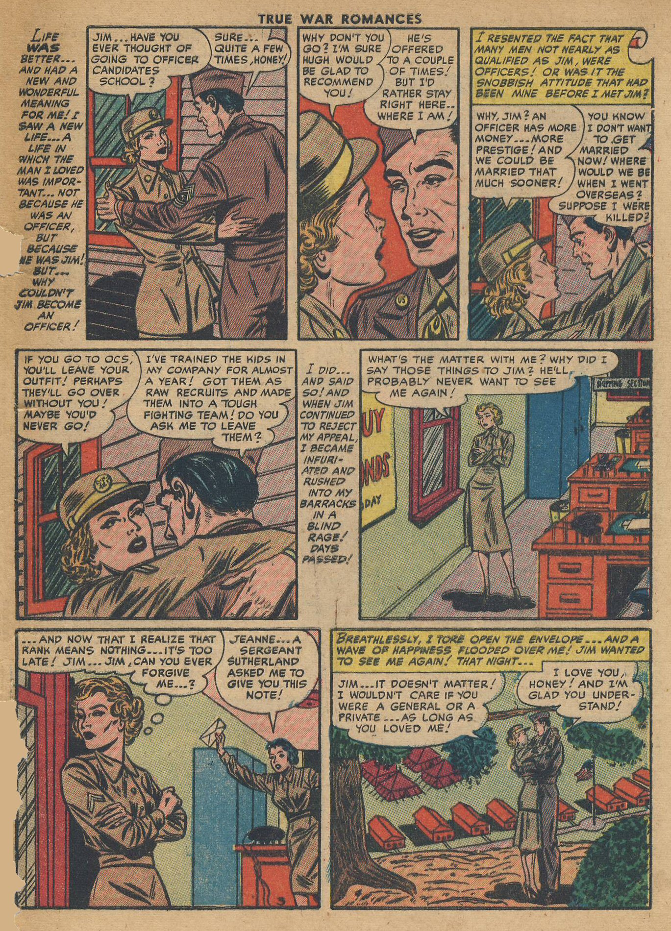Read online True War Romances comic -  Issue #3 - 29