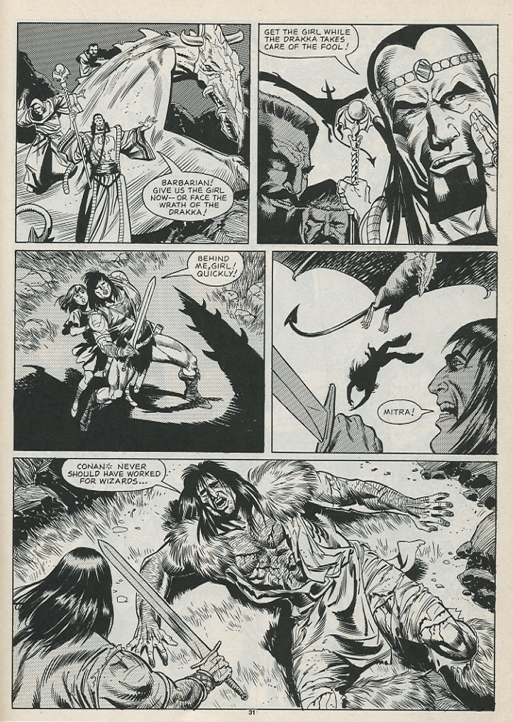 Read online The Savage Sword Of Conan comic -  Issue #188 - 33