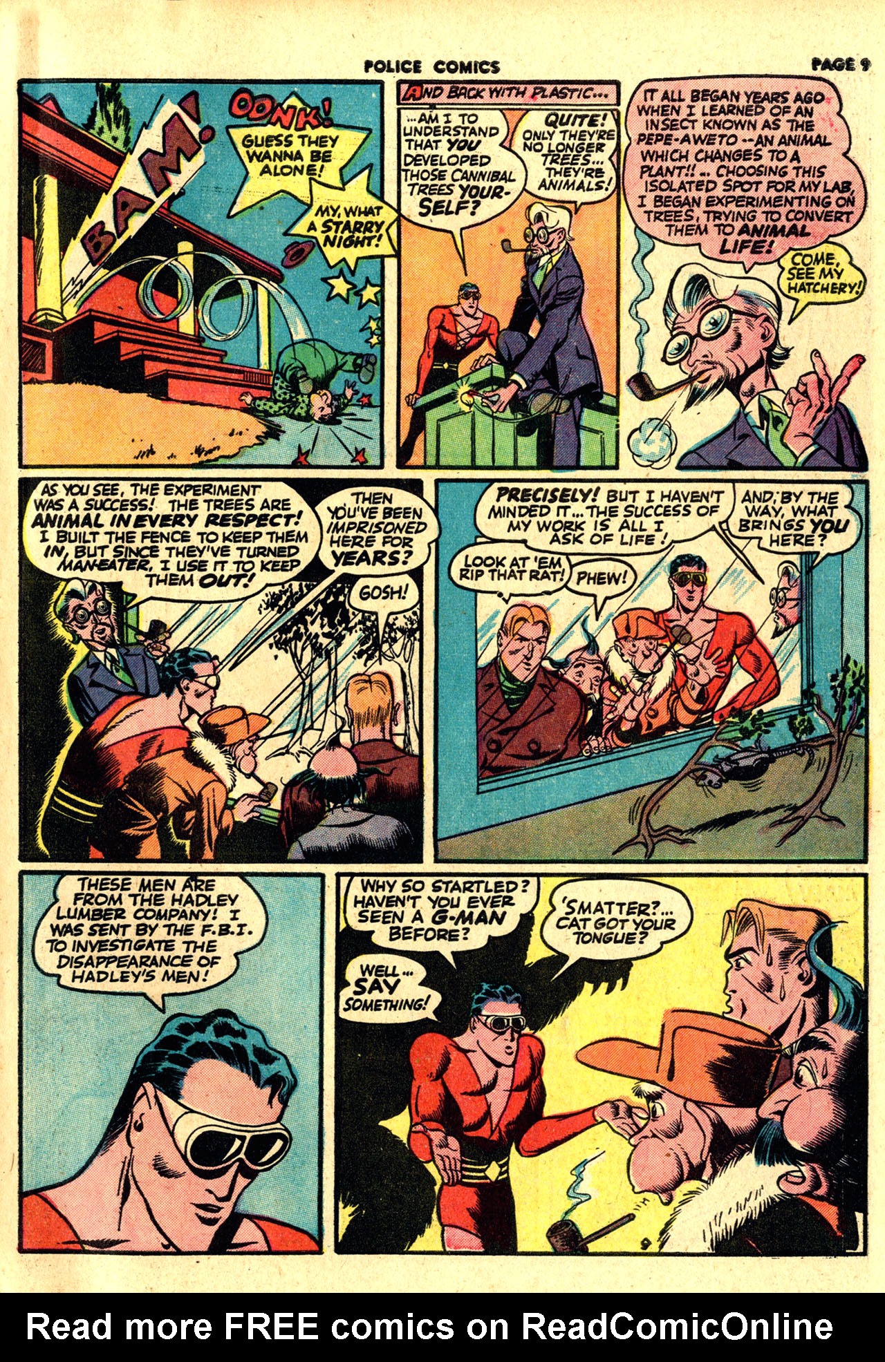 Read online Police Comics comic -  Issue #19 - 11