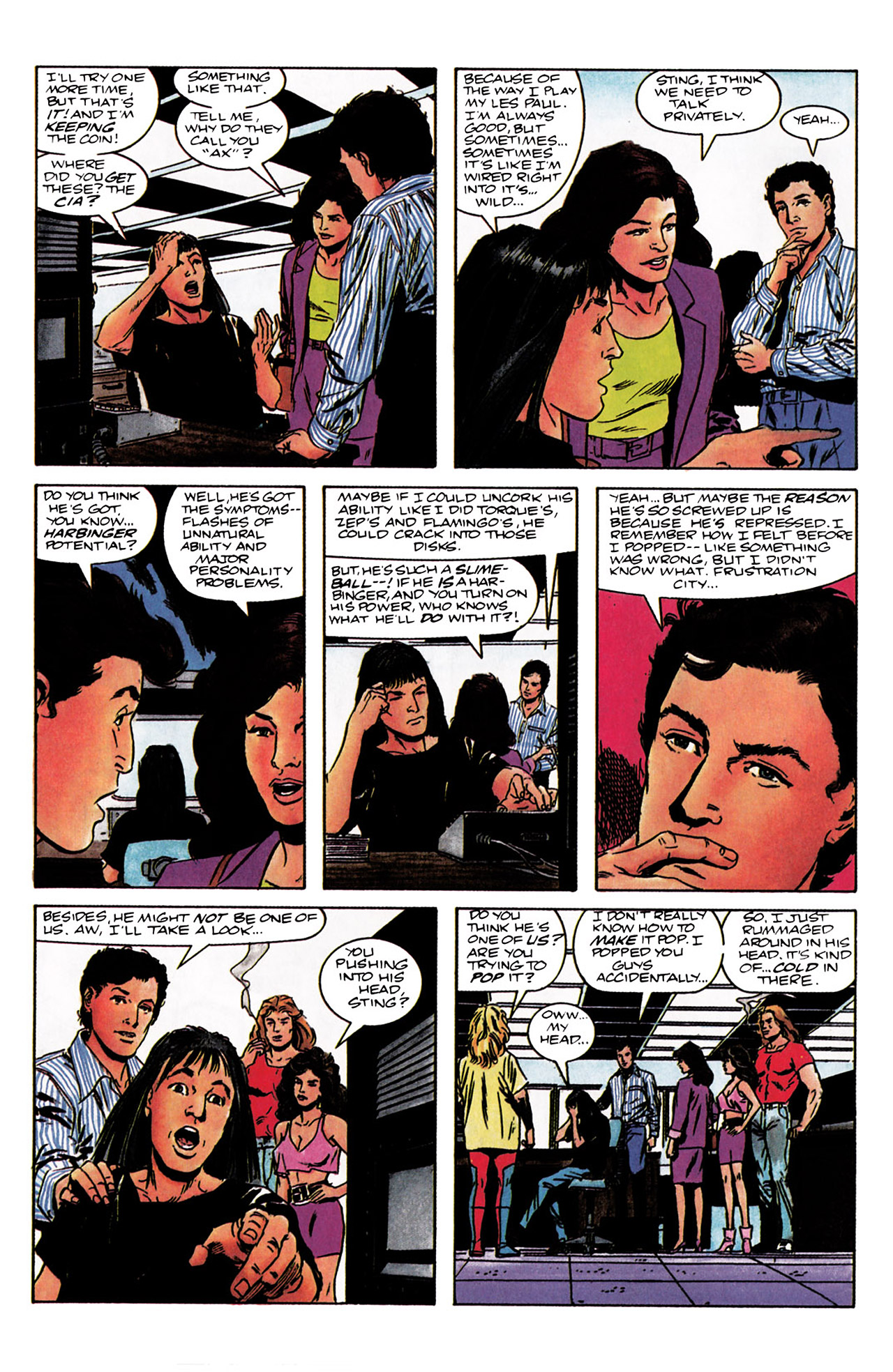 Read online Harbinger (1992) comic -  Issue #3 - 7