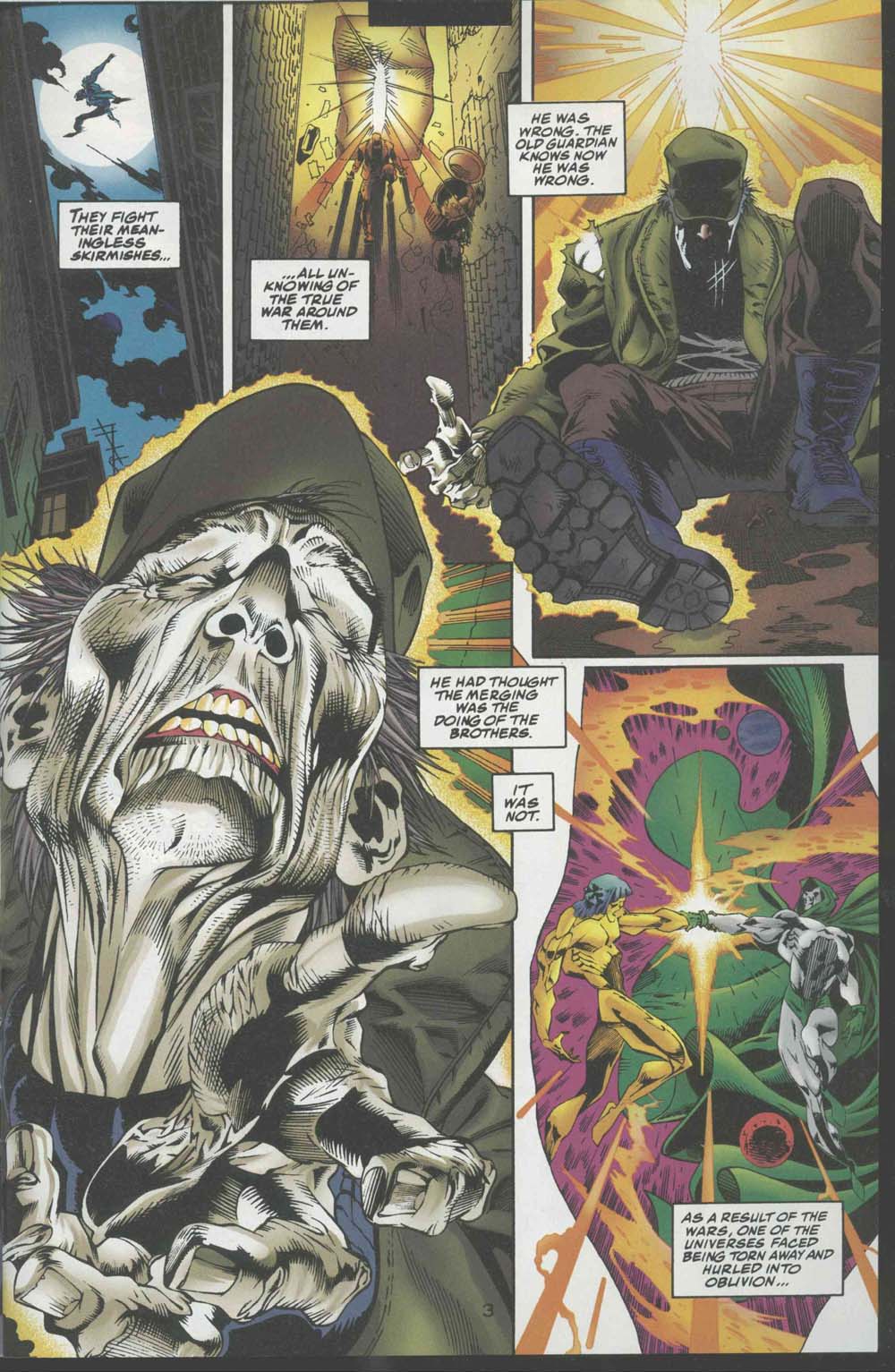 Read online DC vs. Marvel comic -  Issue #4 - 4