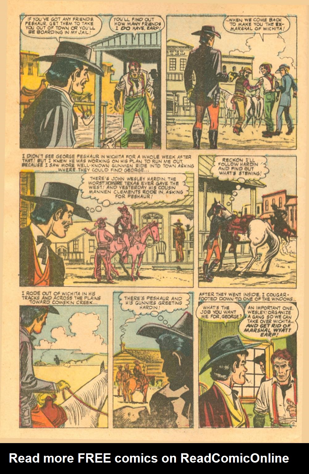 Read online Wyatt Earp comic -  Issue #4 - 4