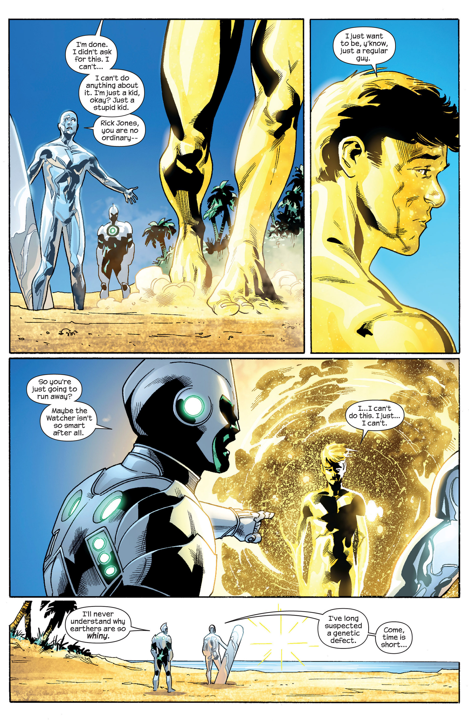 Read online Hunger comic -  Issue #3 - 10