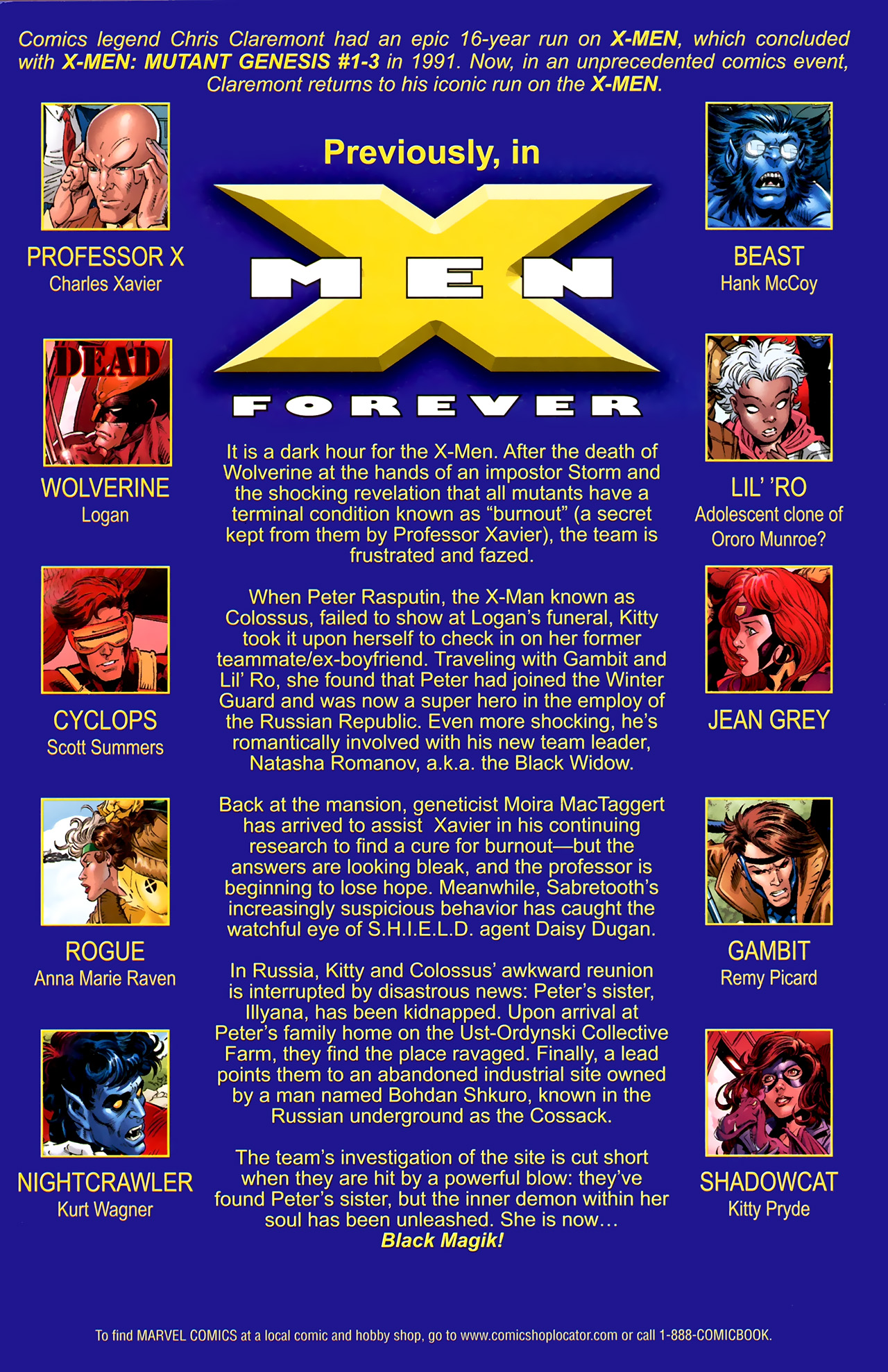 Read online X-Men Forever (2009) comic -  Issue #13 - 2