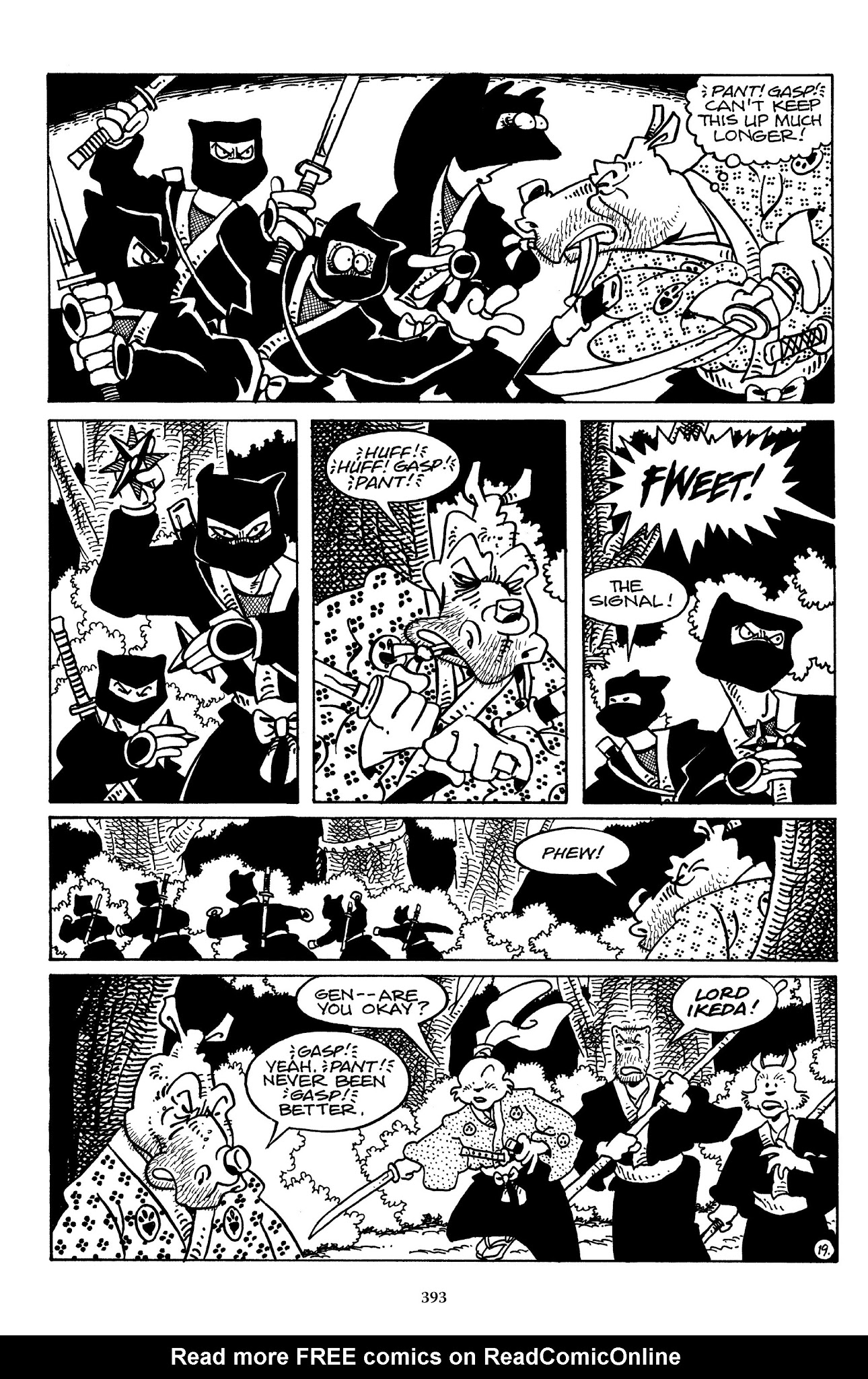 Read online The Usagi Yojimbo Saga comic -  Issue # TPB 3 - 389