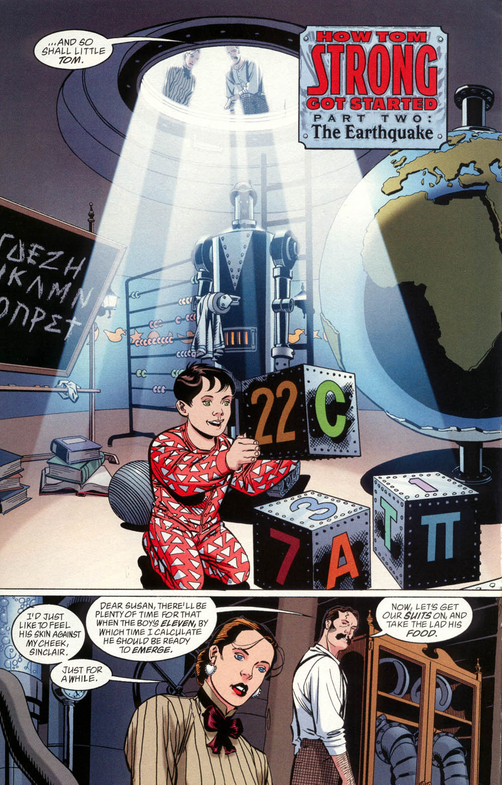 Read online Tom Strong comic -  Issue #1 - 15