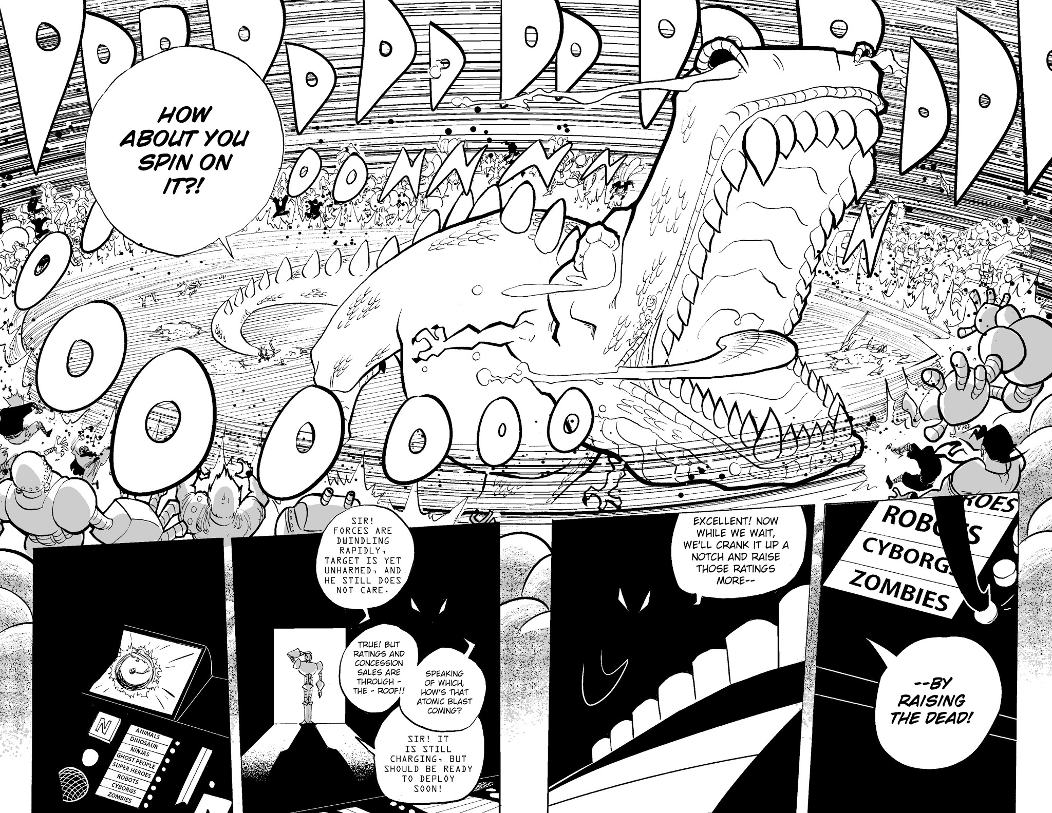 Read online Honey Badger vs. The World comic -  Issue # Full - 12