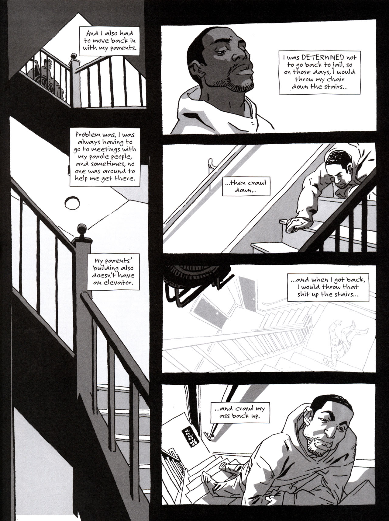 Read online Sentences: The Life of M.F. Grimm comic -  Issue # TPB - 112