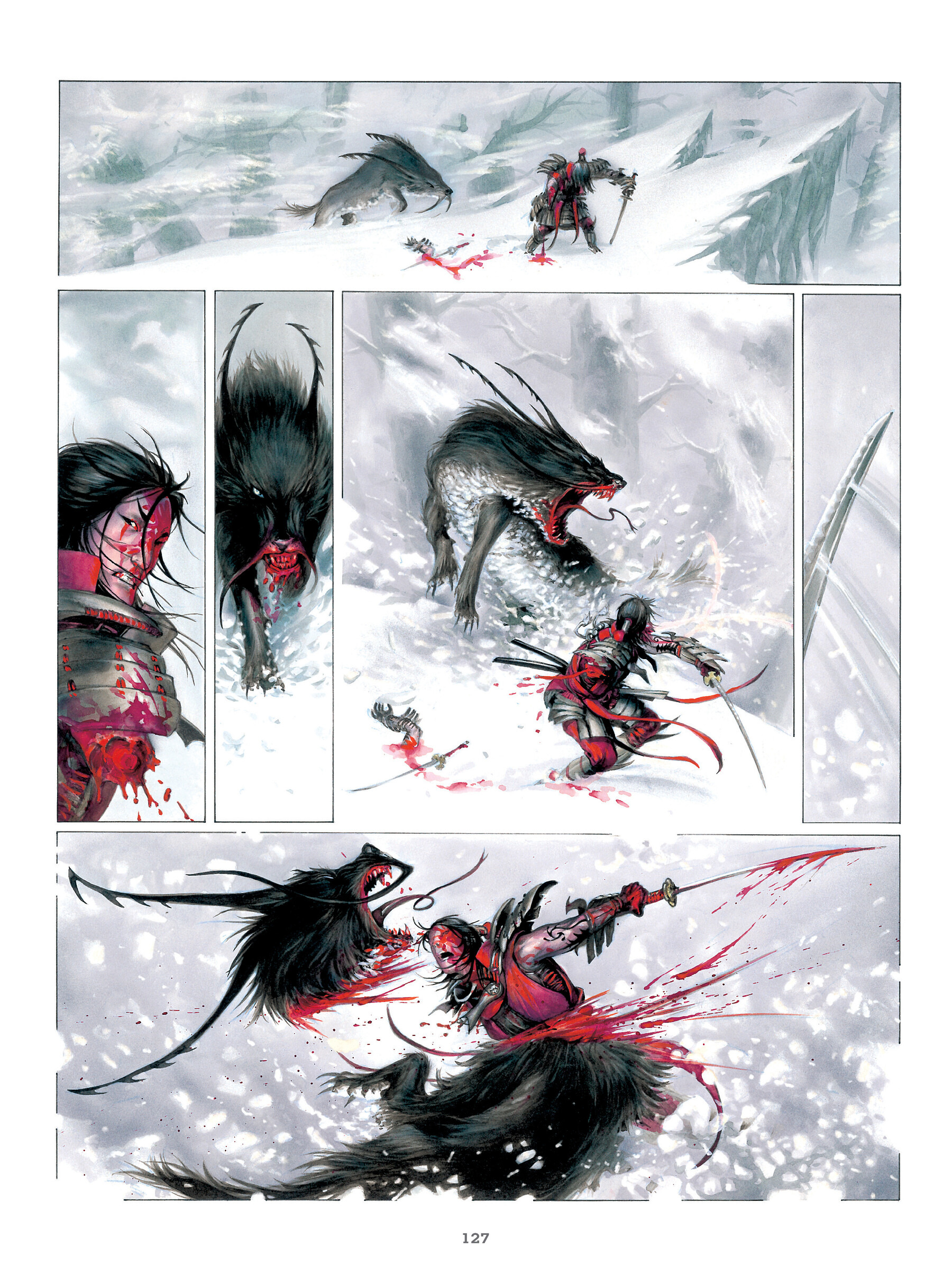 Read online Legends of the Pierced Veil: The Scarlet Blades comic -  Issue # TPB (Part 2) - 27