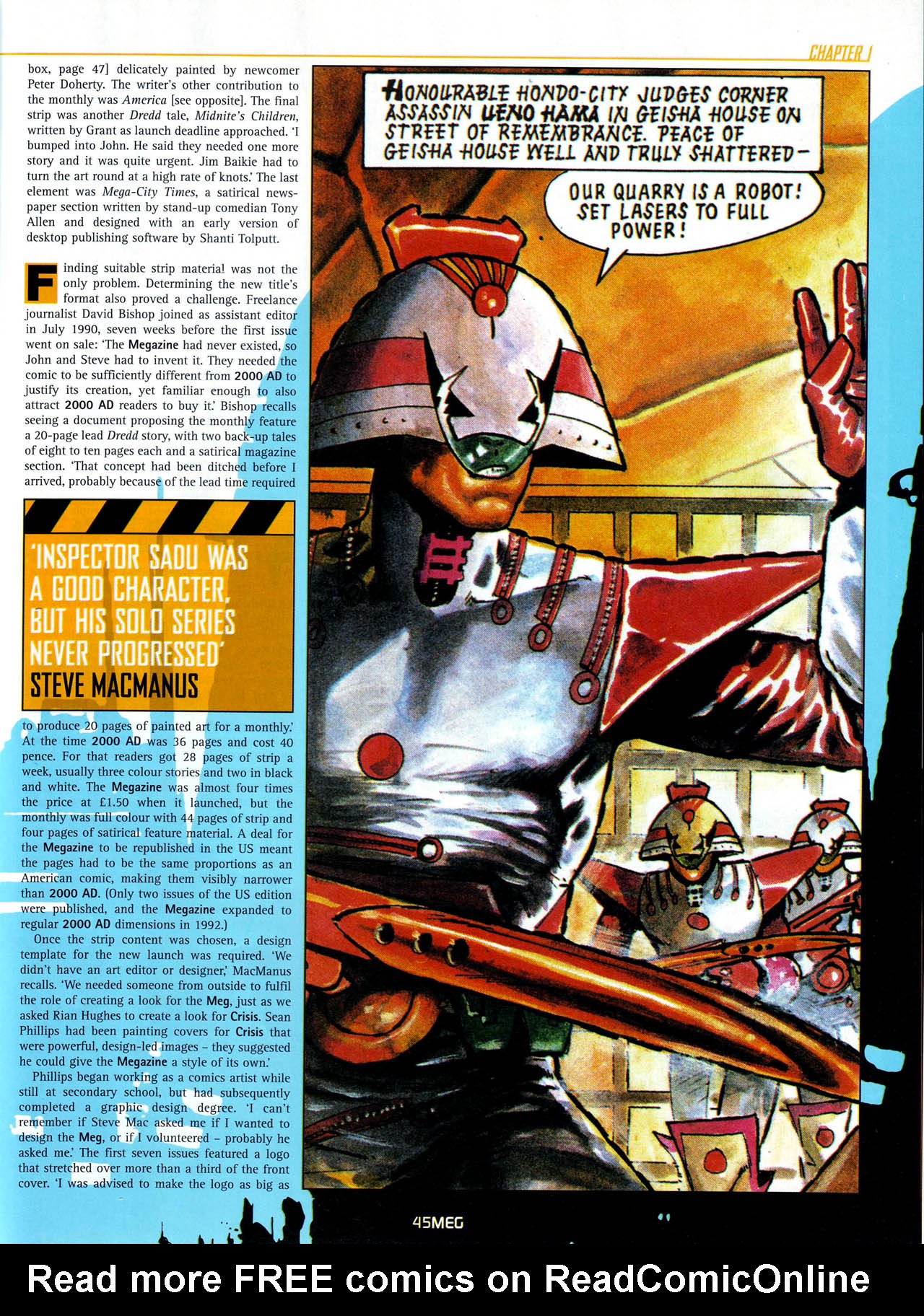 Read online Judge Dredd Megazine (Vol. 5) comic -  Issue #237 - 47