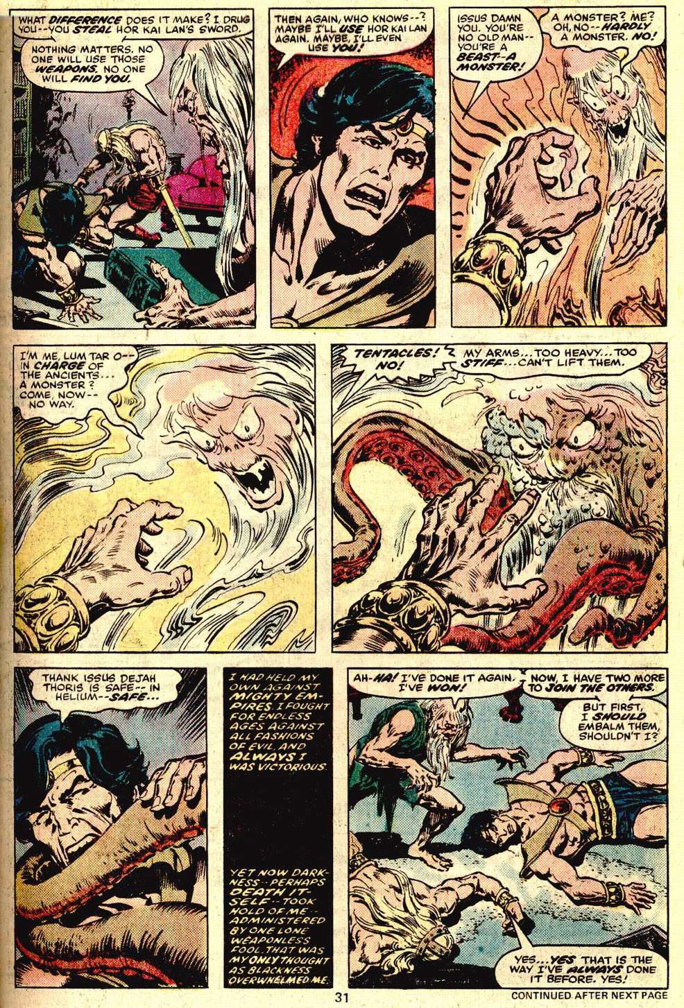 Read online John Carter Warlord of Mars comic -  Issue # _Annual 1 - 24