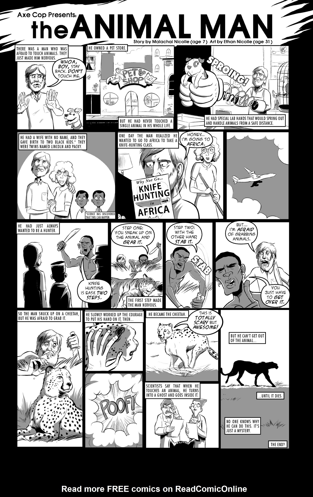 Read online Axe Cop comic -  Issue # TPB 5 - 133