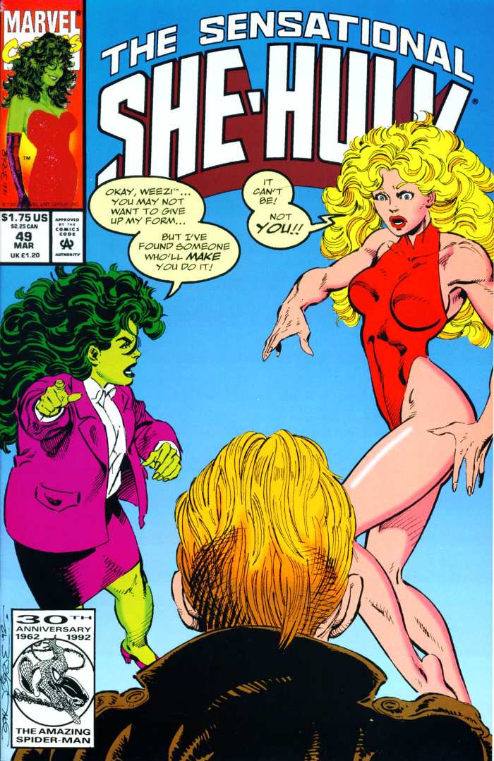 Read online The Sensational She-Hulk comic -  Issue #49 - 2