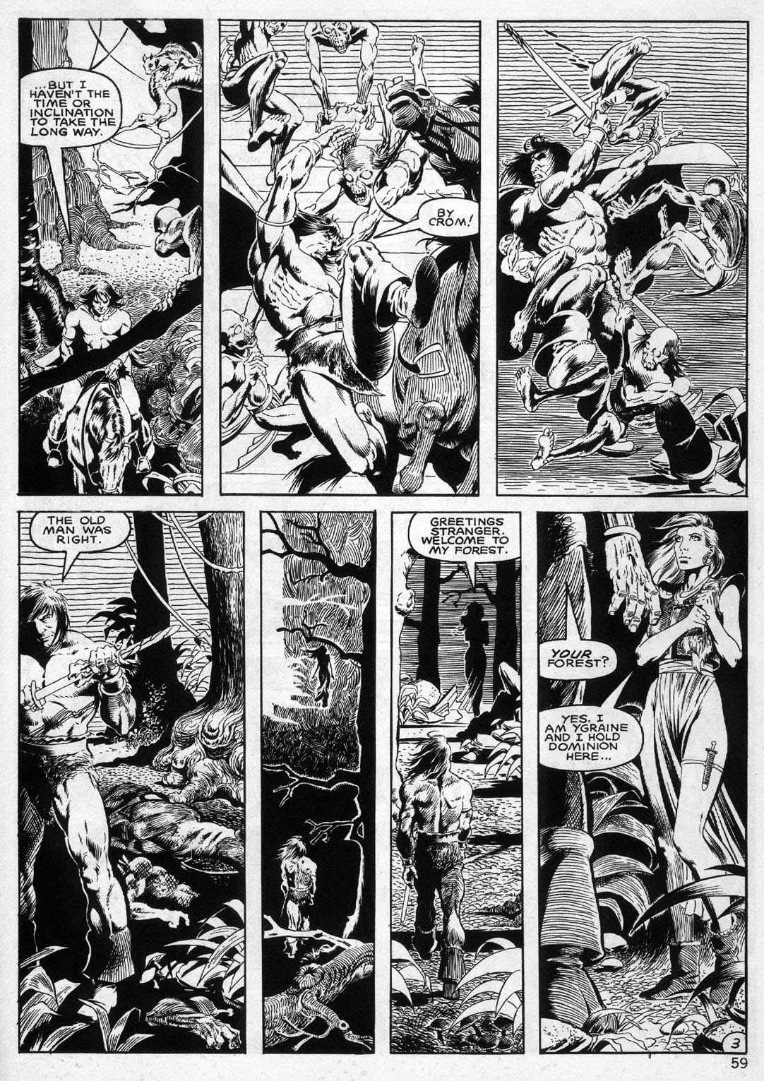 Read online The Savage Sword Of Conan comic -  Issue #100 - 54