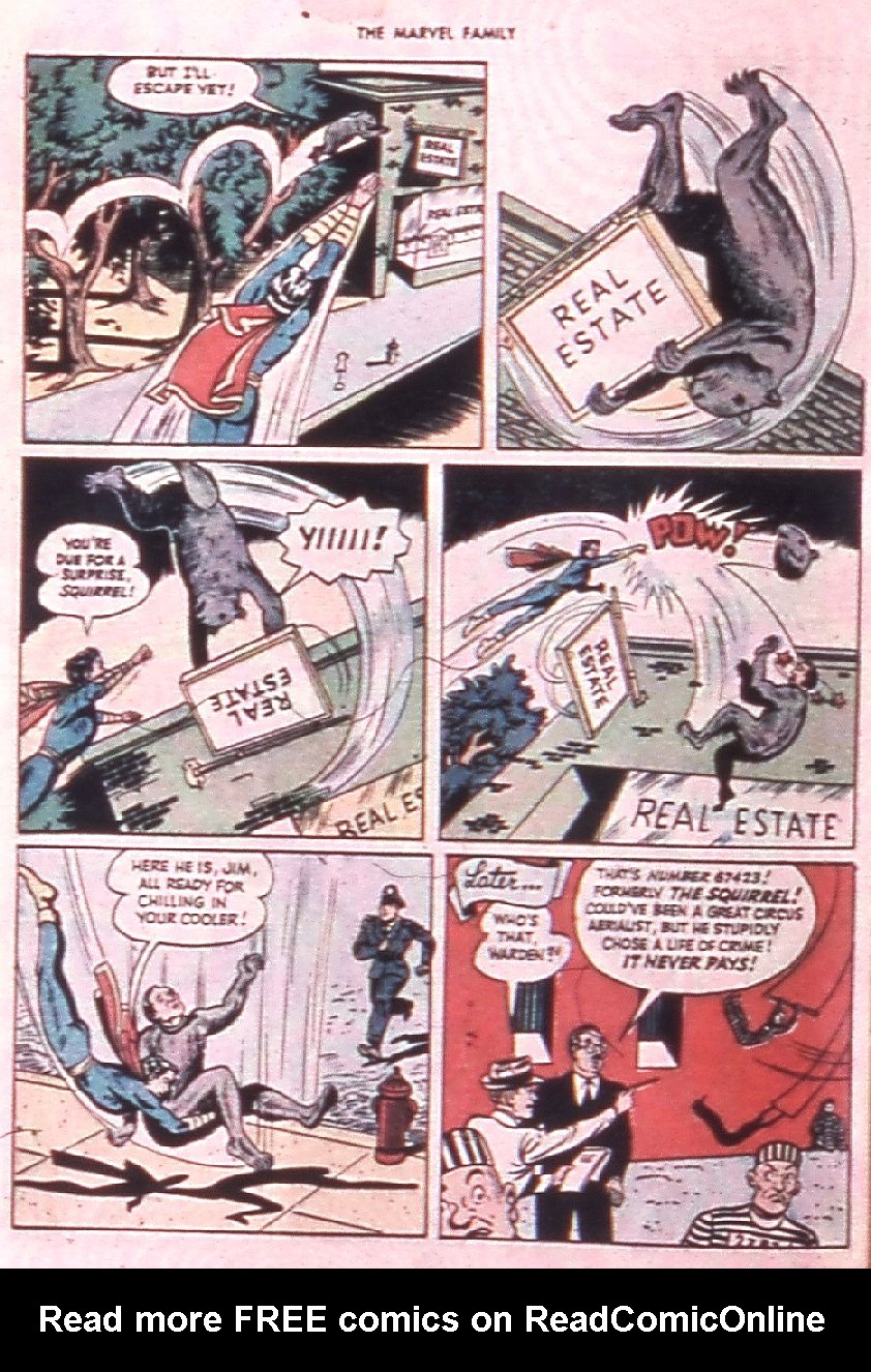 Read online The Marvel Family comic -  Issue #31 - 32