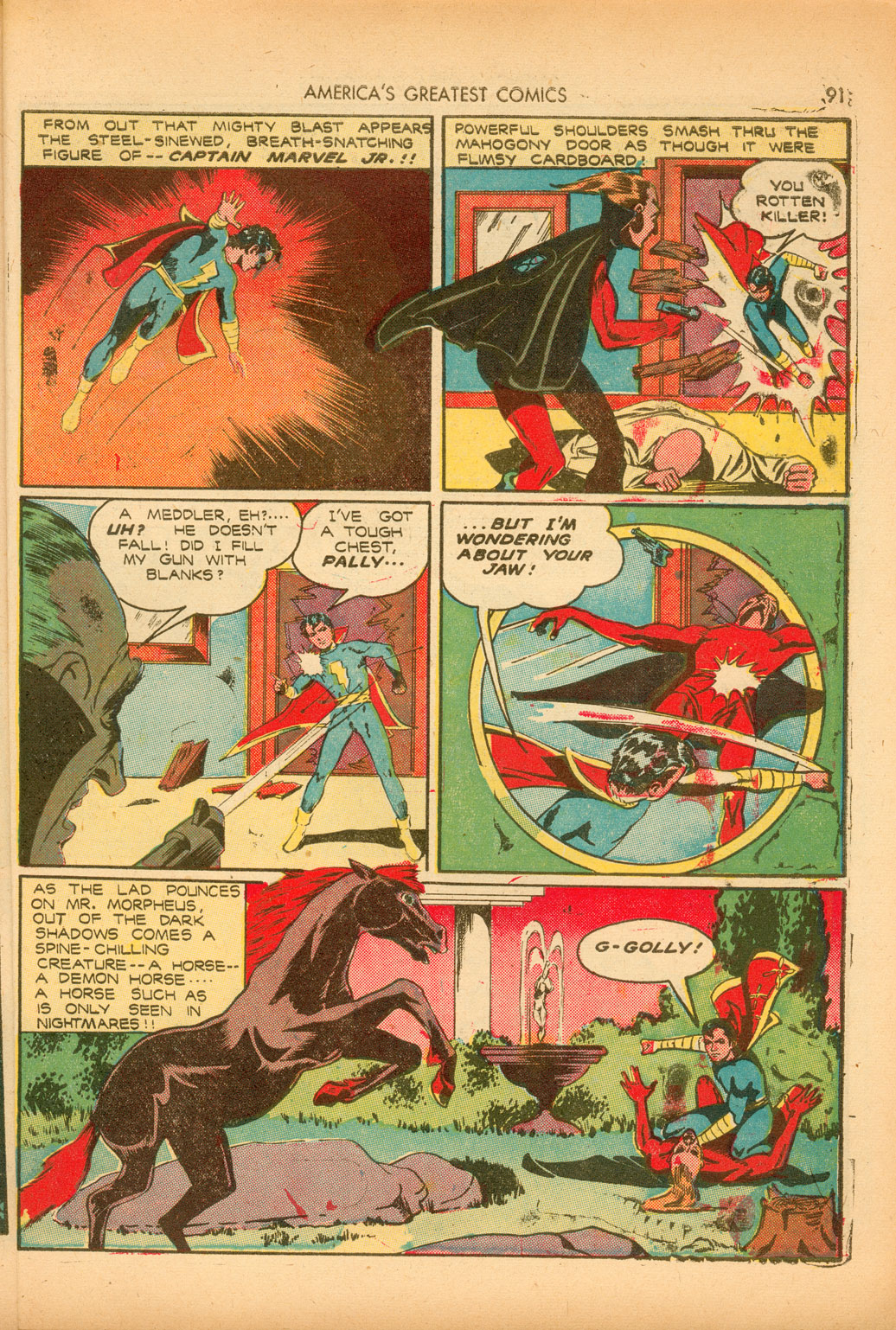 Read online America's Greatest Comics comic -  Issue #8 - 91