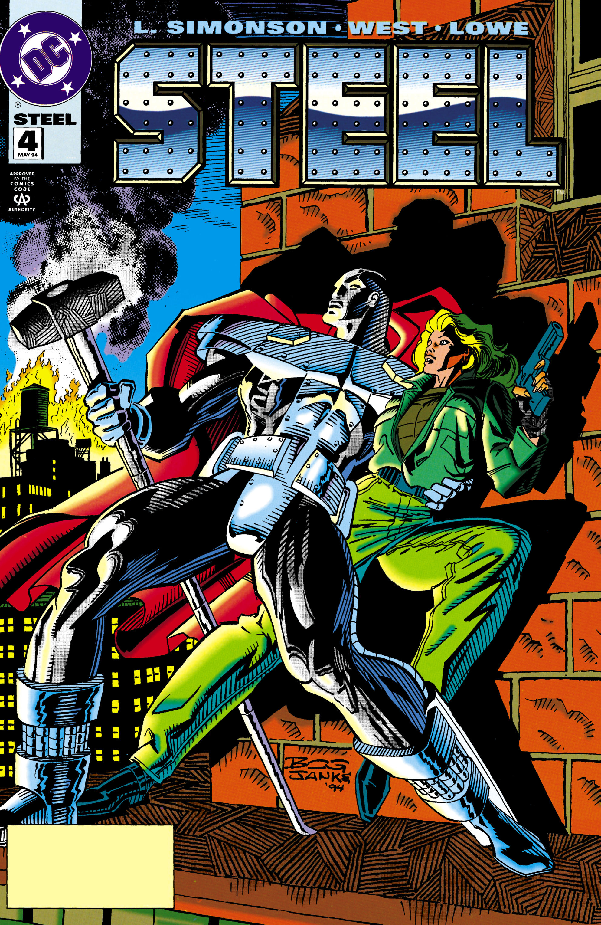 Read online Steel (1994) comic -  Issue #4 - 1