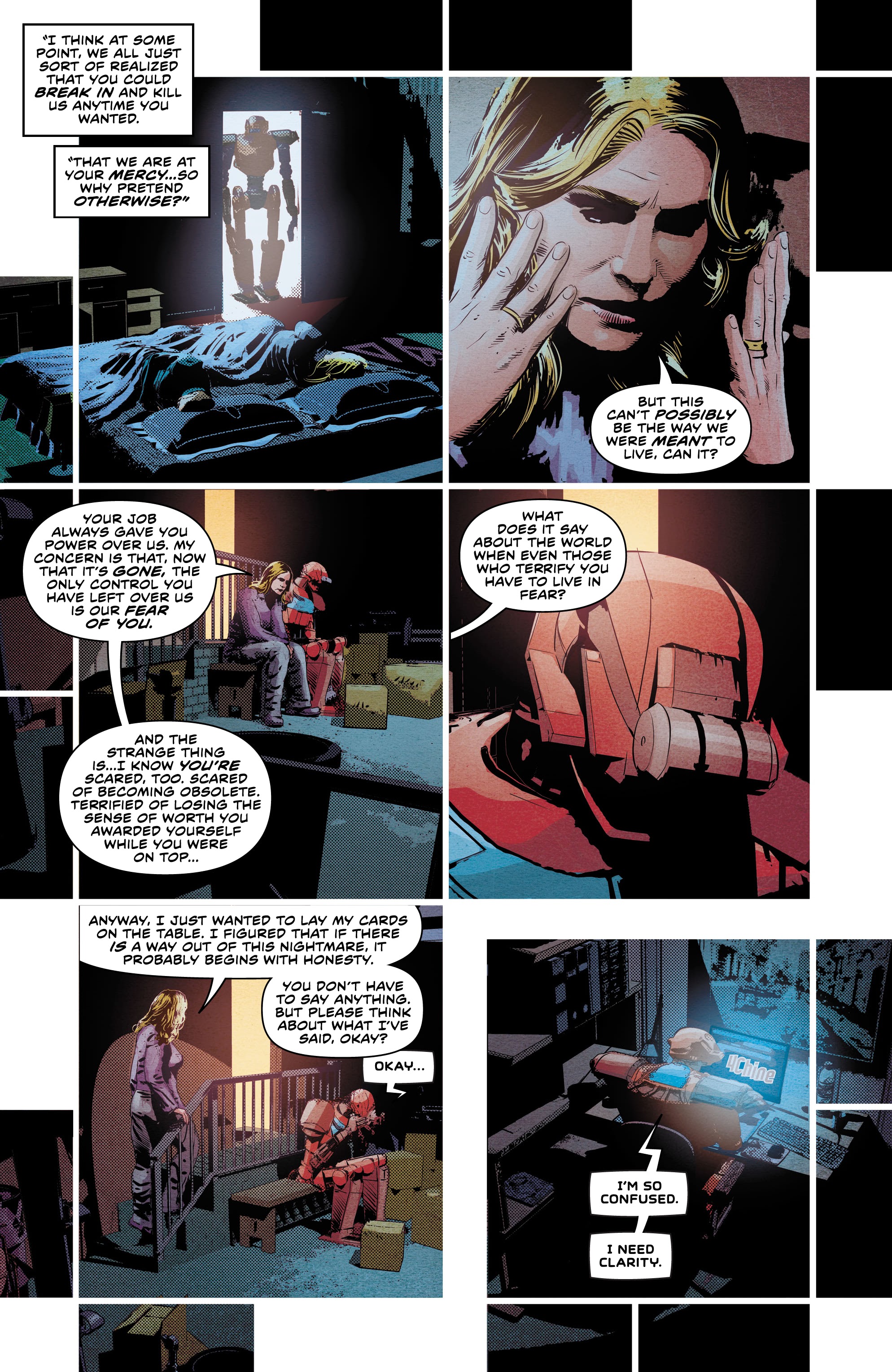 Read online Not All Robots comic -  Issue #4 - 9
