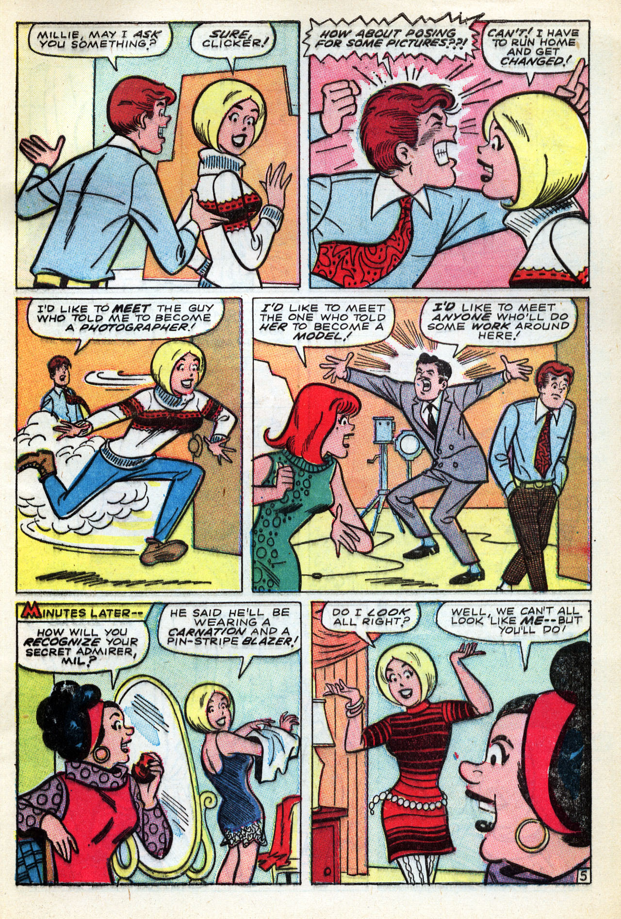 Read online Millie the Model comic -  Issue #160 - 33