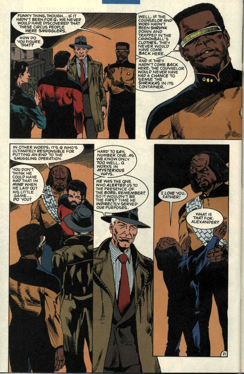 Read online Star Trek: The Next Generation (1989) comic -  Issue #54 - 22