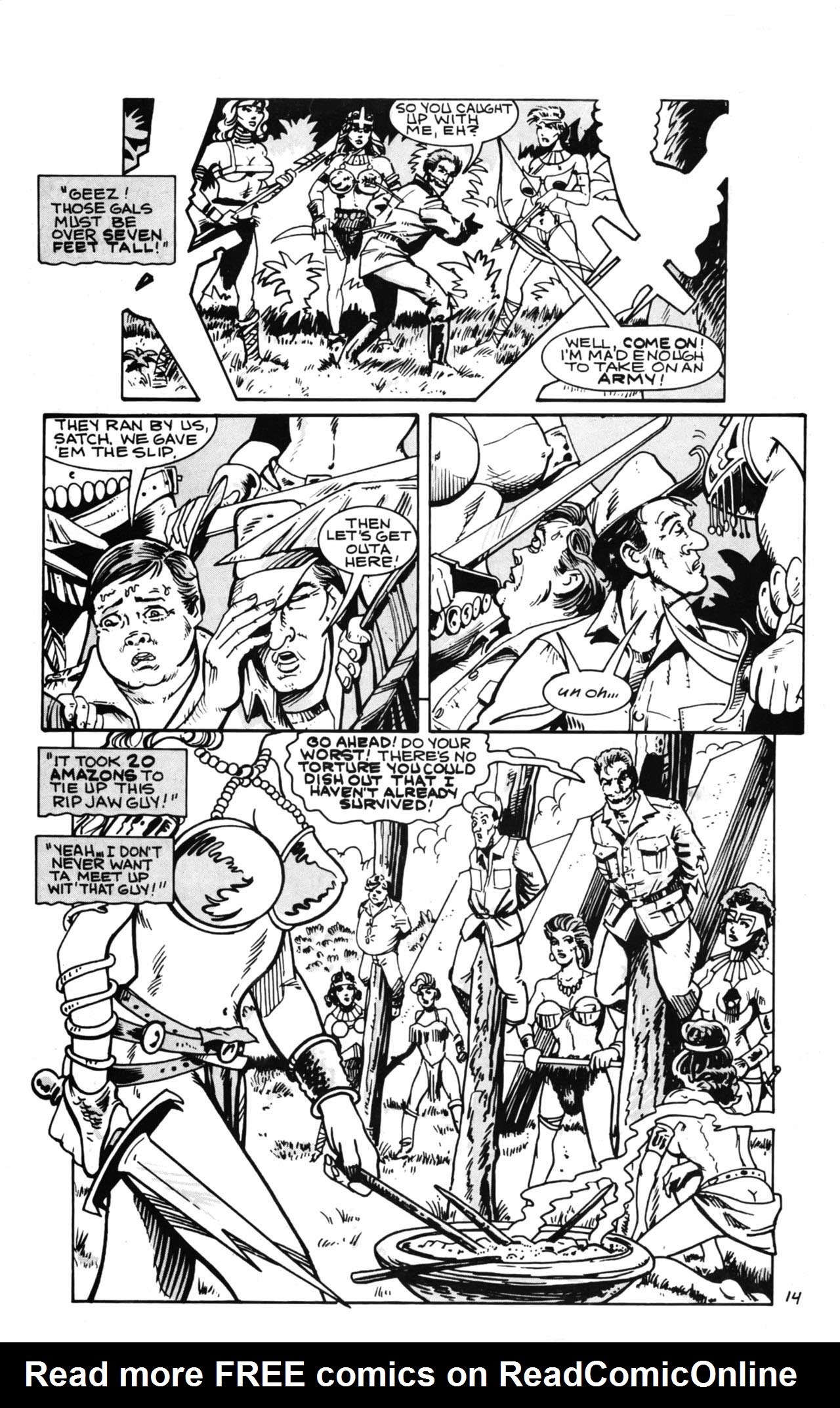 Read online Femforce: Out Of The Asylum Special comic -  Issue # Full - 17