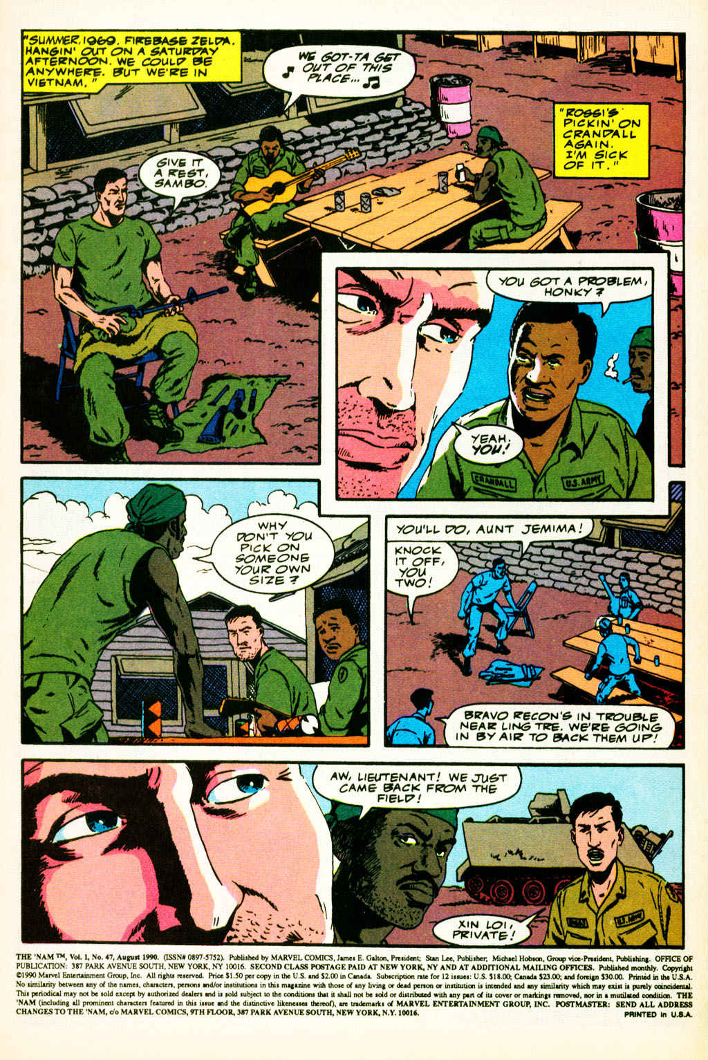 Read online The 'Nam comic -  Issue #47 - 2