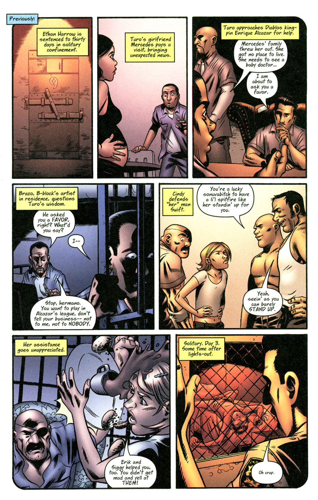 Read online Hard Time comic -  Issue #8 - 2