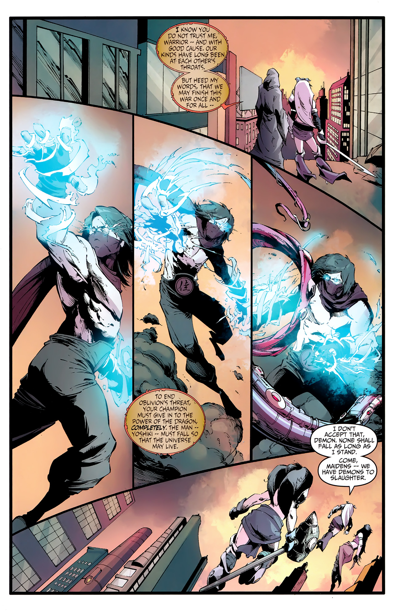 Read online Blood Red Dragon comic -  Issue #2 - 14