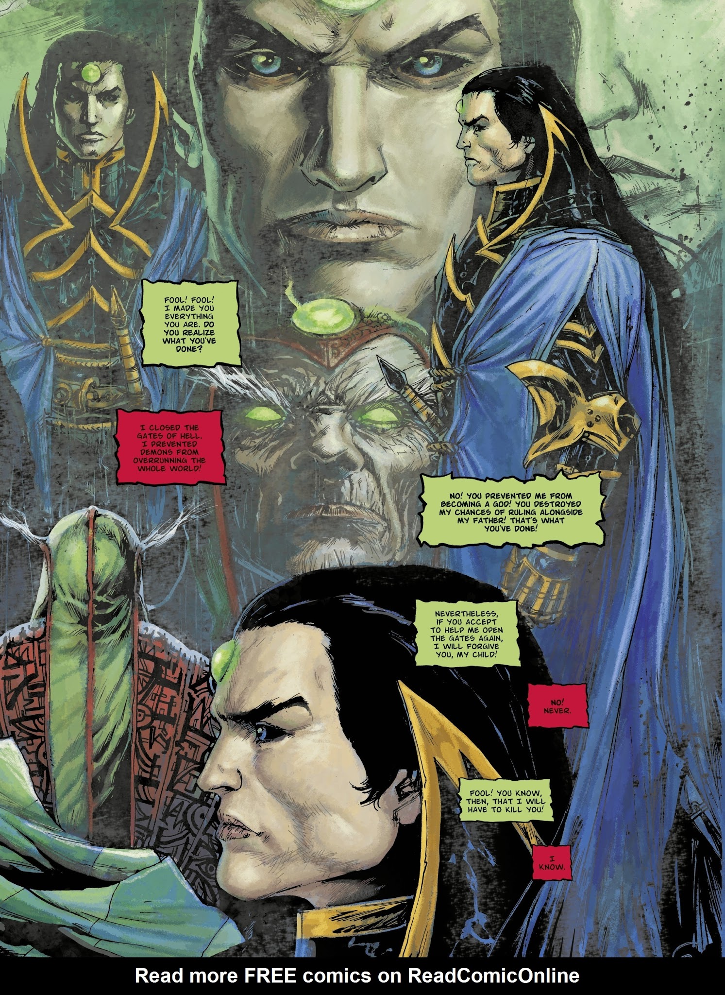 Read online The Black Moon Chronicles comic -  Issue #13 - 25