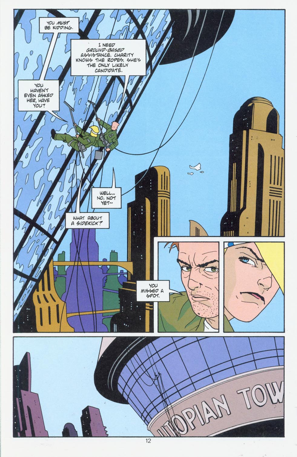 Read online Terminal City: Aerial Graffiti comic -  Issue #2 - 13