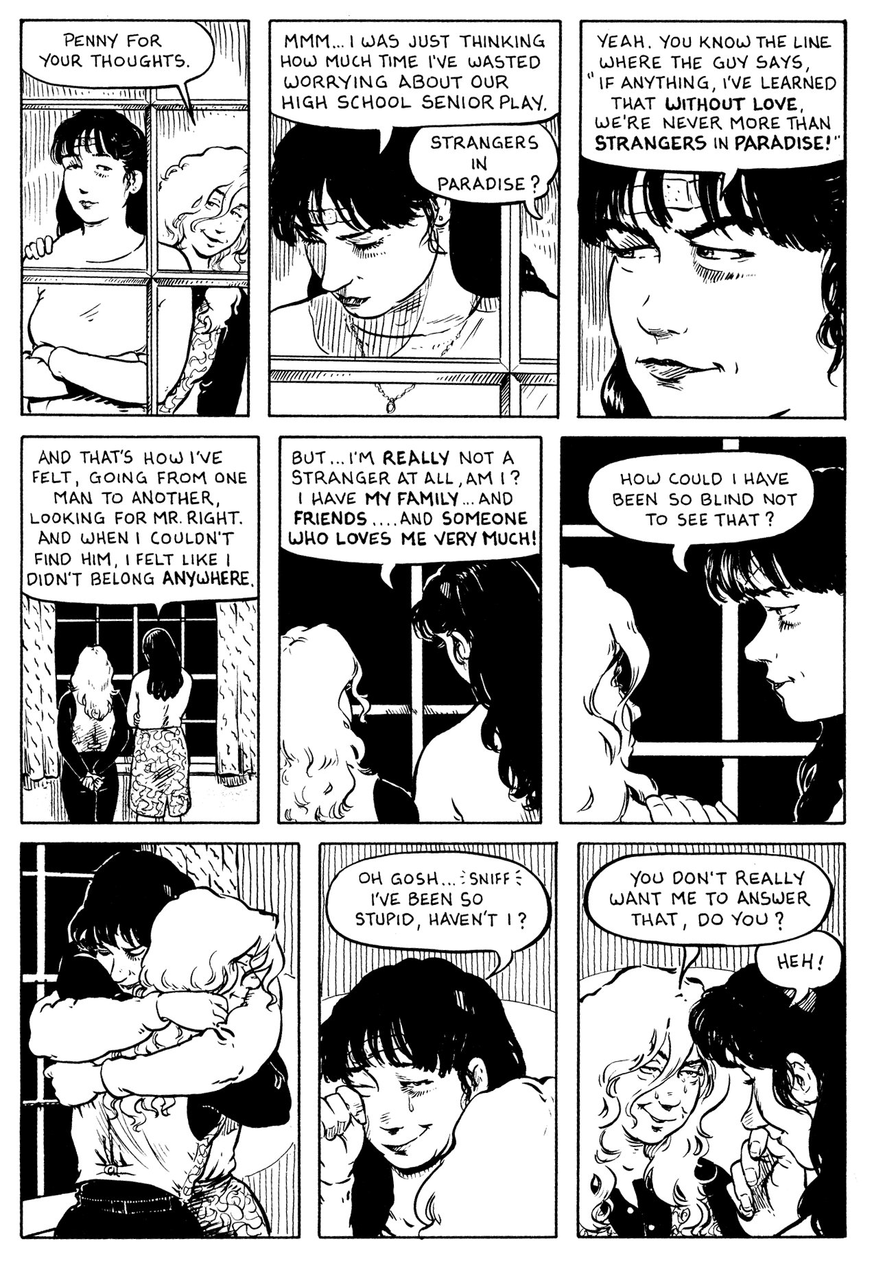 Read online Strangers in Paradise (1997) comic -  Issue #3 - 26