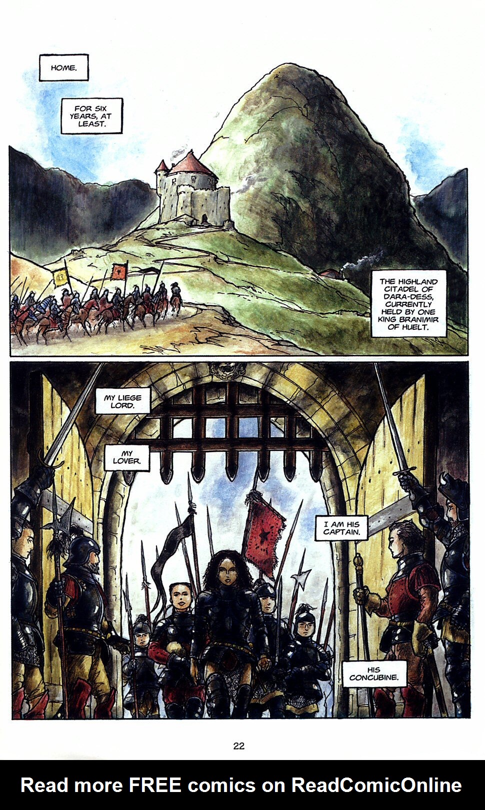 Read online Artesia comic -  Issue #1 - 21