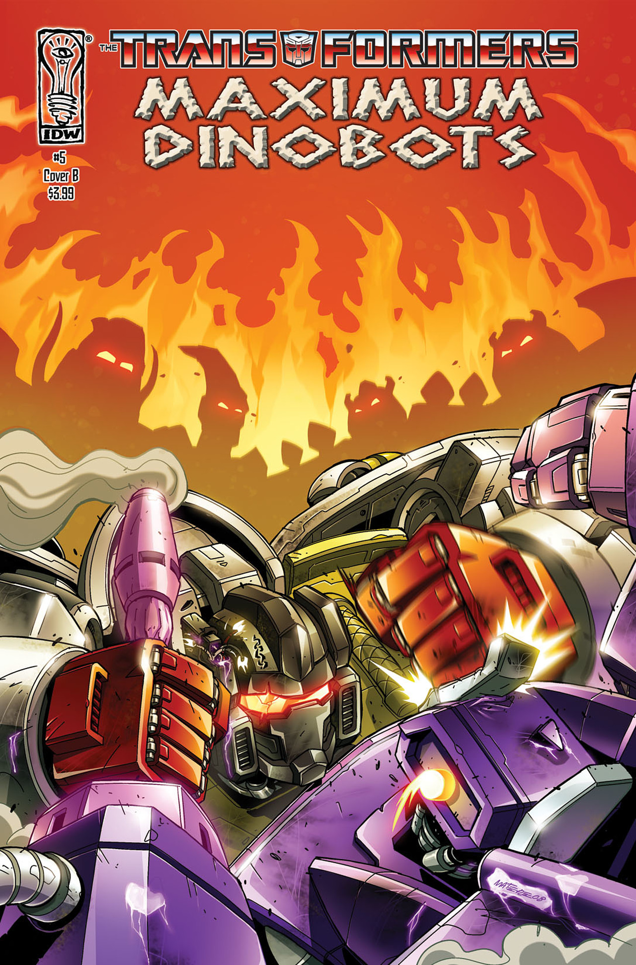 Read online The Transformers: Maximum Dinobots comic -  Issue #5 - 2