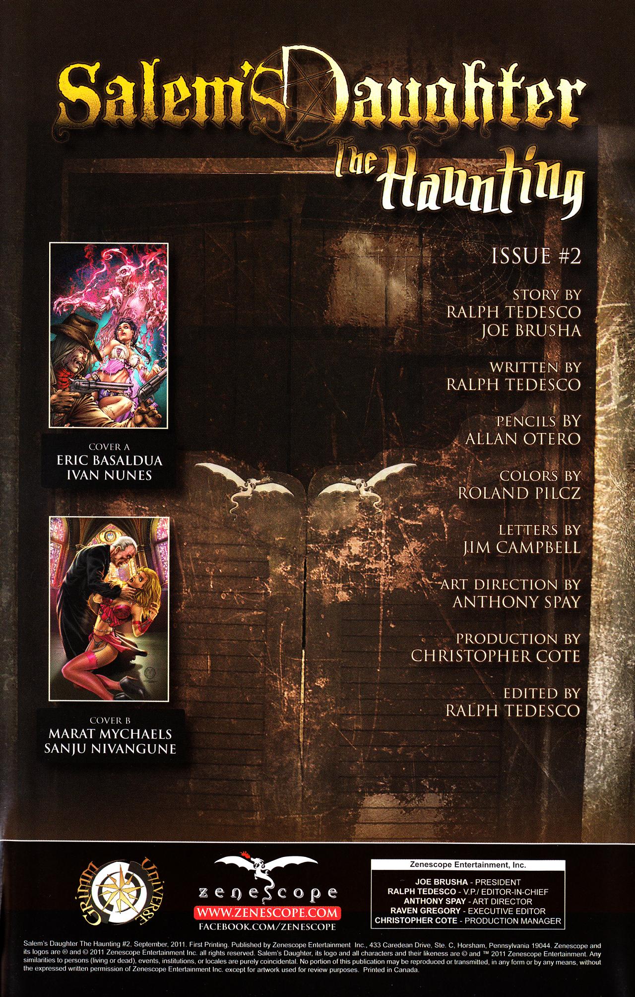 Read online Salem's Daughter: The Haunting comic -  Issue #2 - 3