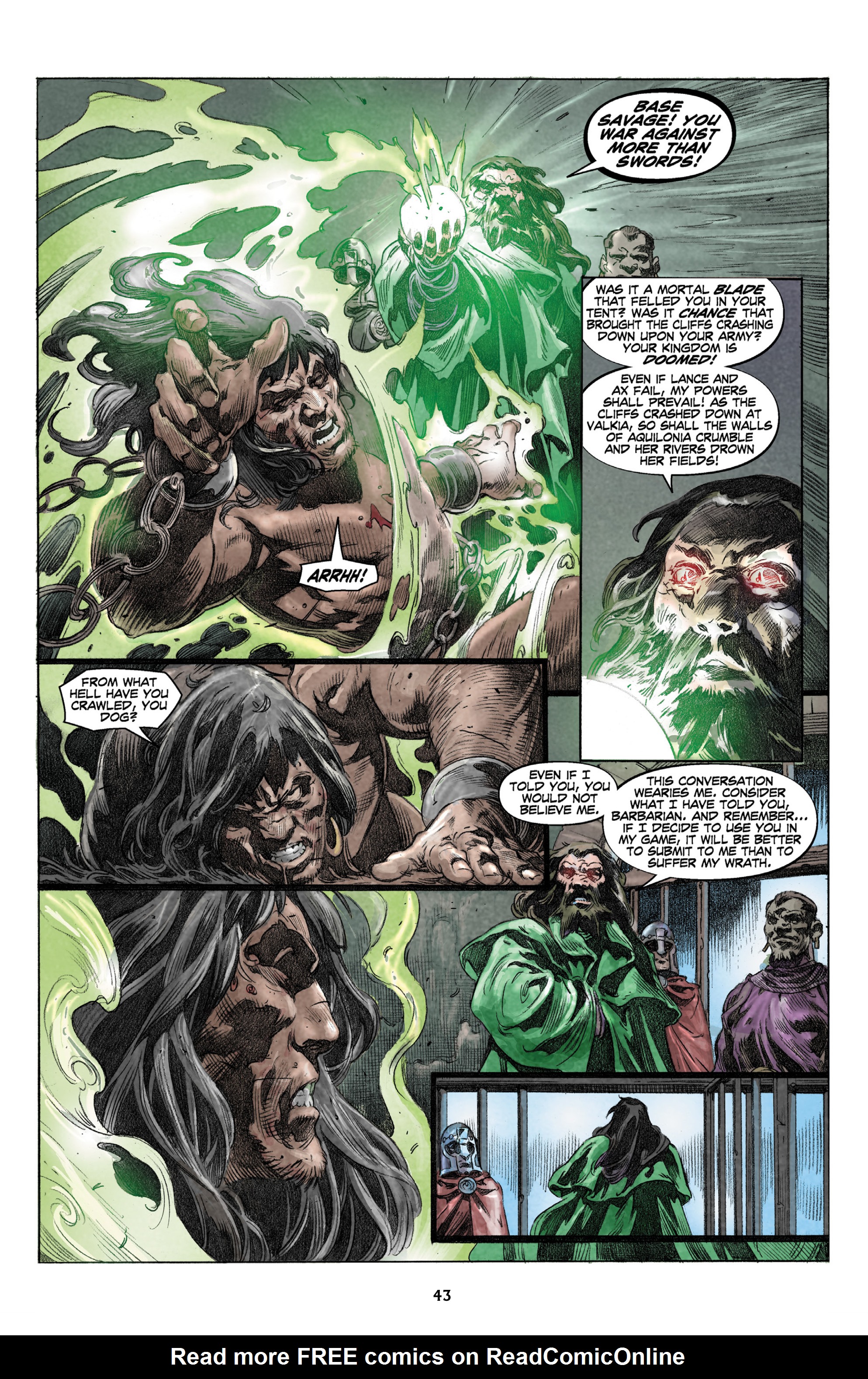 Read online King Conan: The Hour of the Dragon comic -  Issue # _TPB - 44
