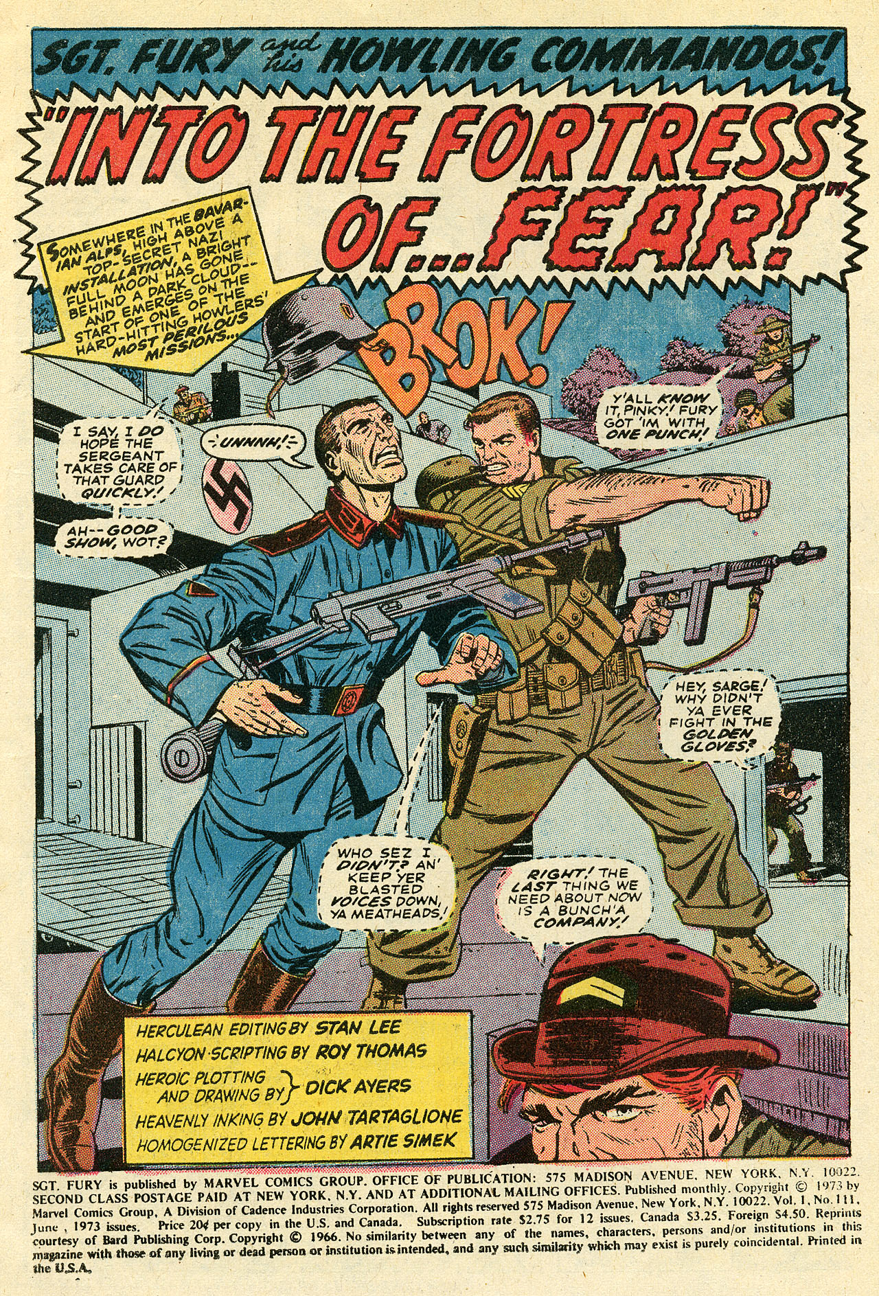 Read online Sgt. Fury comic -  Issue #111 - 3
