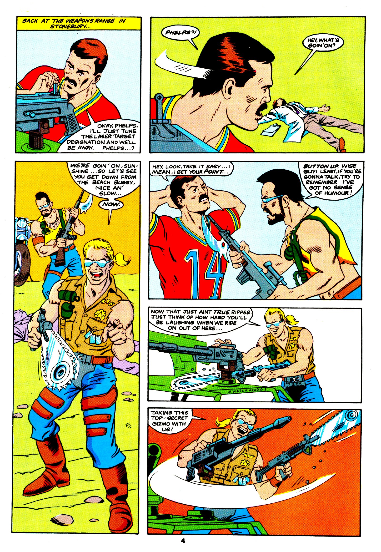 Read online Action Force comic -  Issue #33 - 4