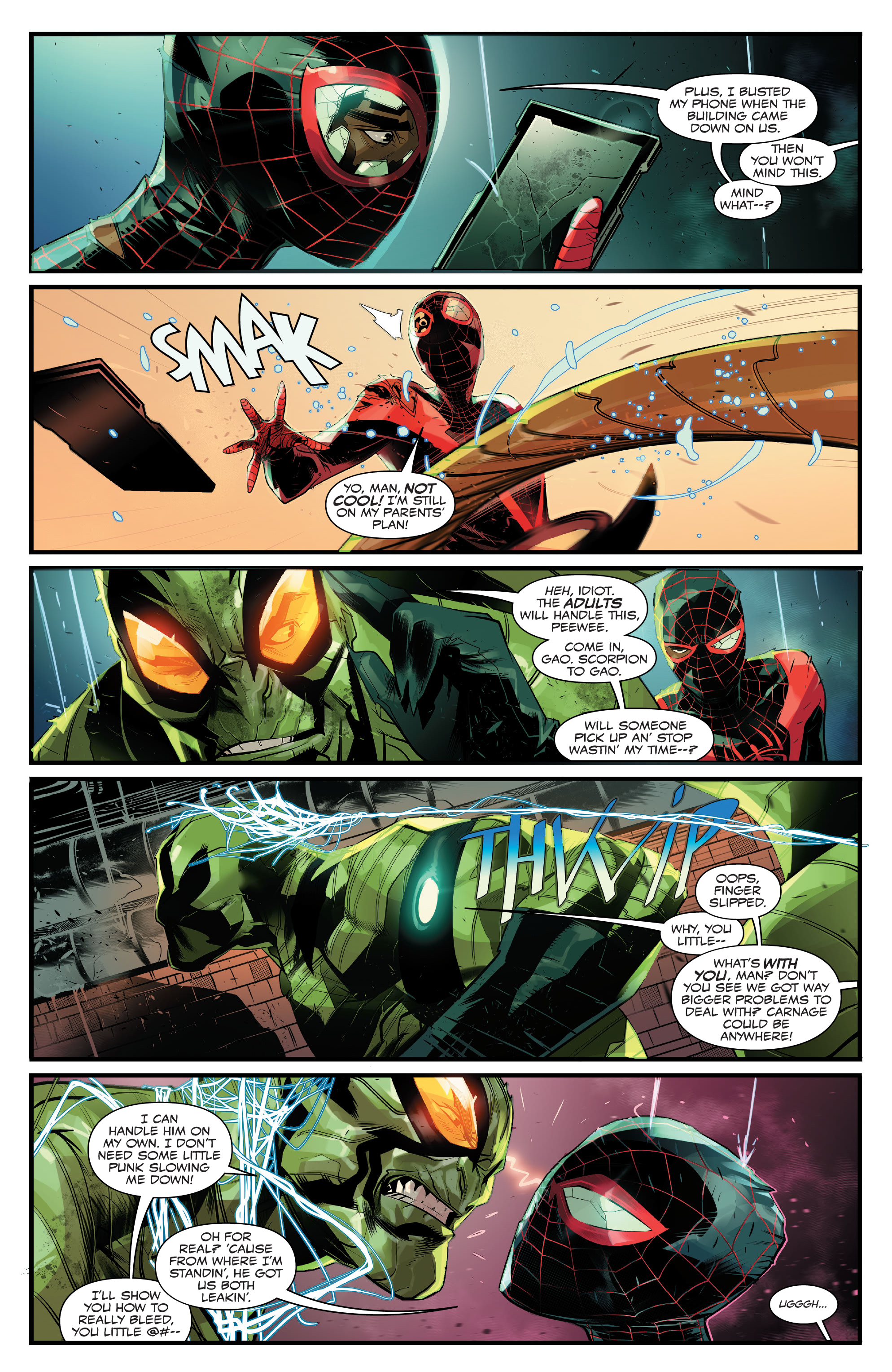 Read online Miles Morales: Spider-Man (2022) comic -  Issue #6 - 8