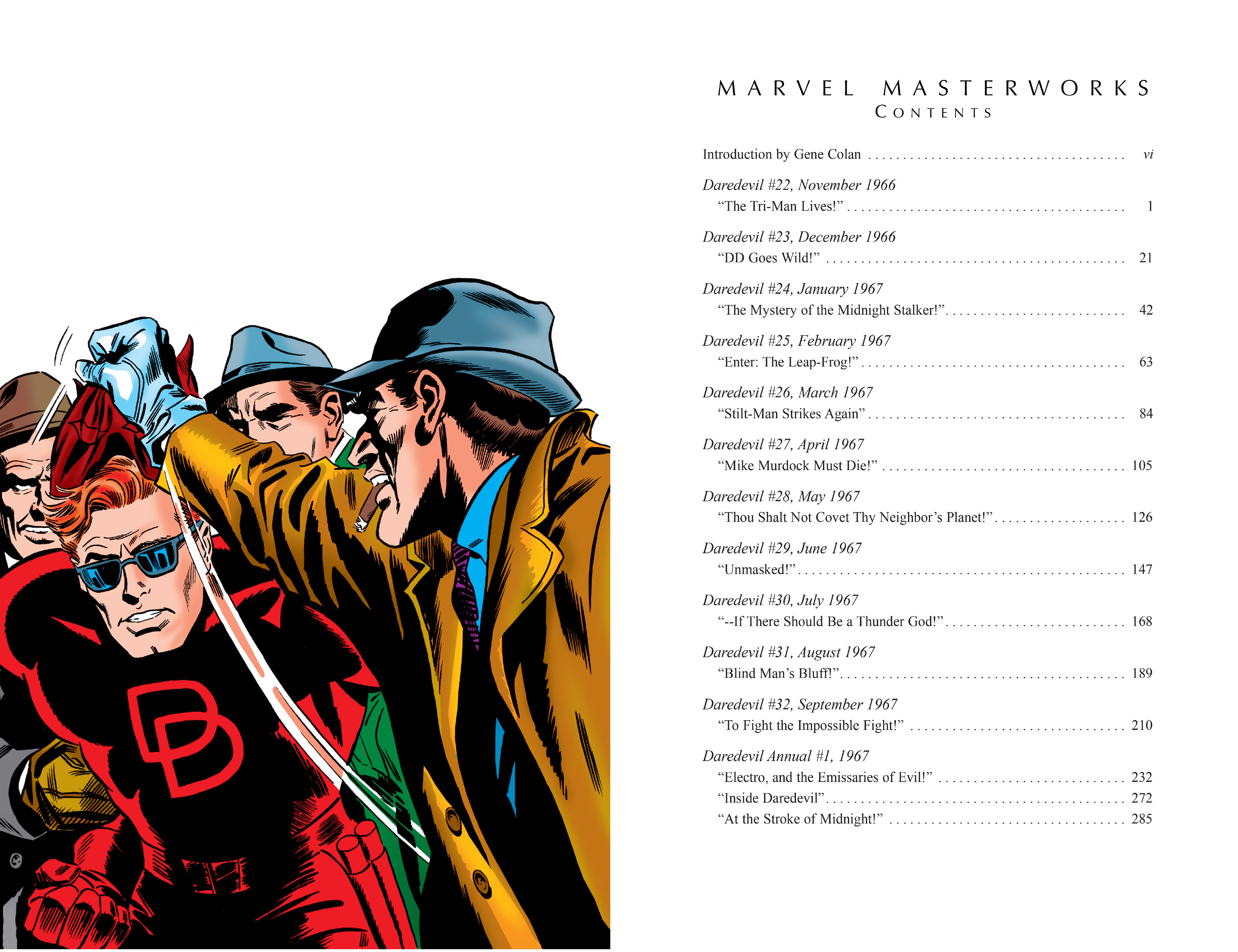 Read online Marvel Masterworks: Daredevil comic -  Issue # TPB 3 (Part 1) - 4