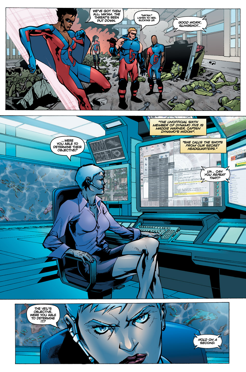 Read online Dynamo 5 comic -  Issue #1 - 11