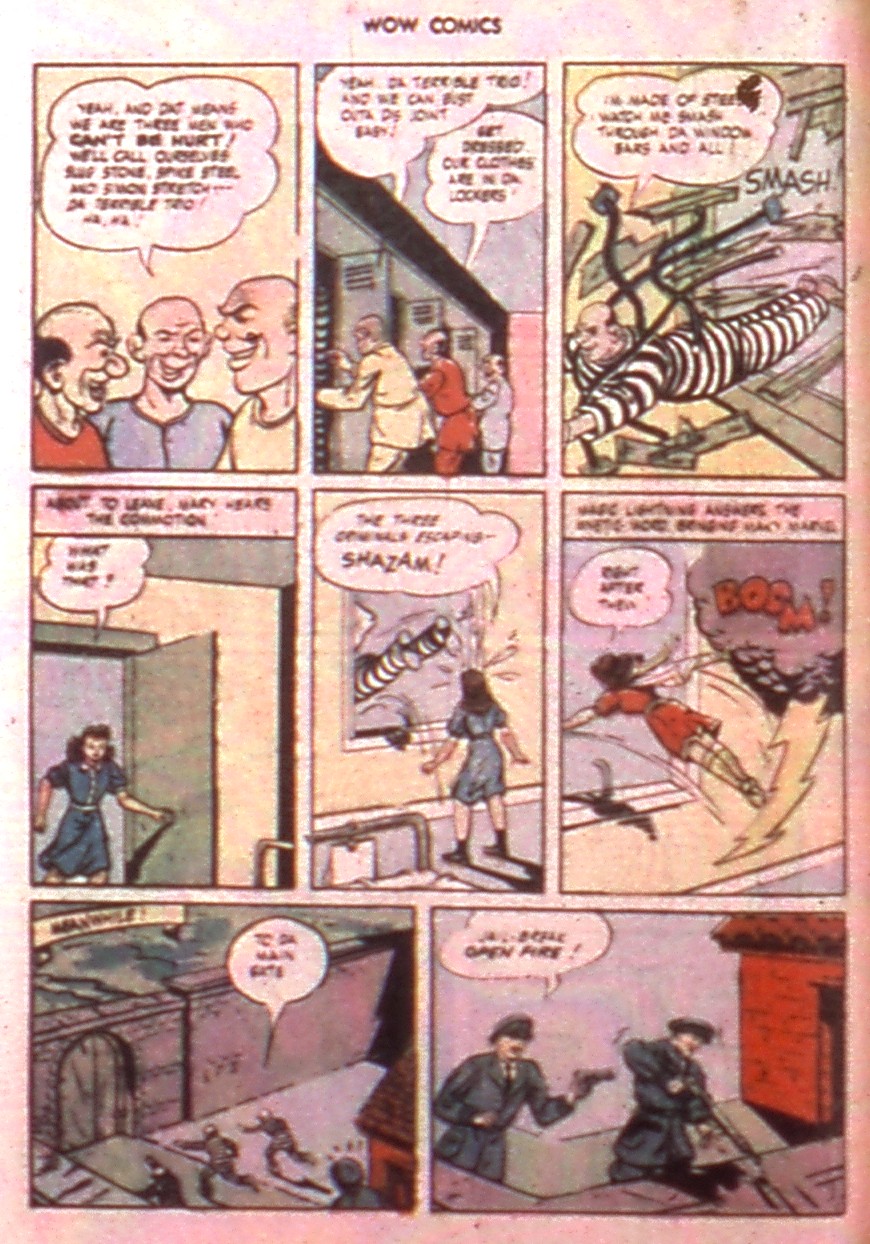 Read online Wow Comics comic -  Issue #42 - 6