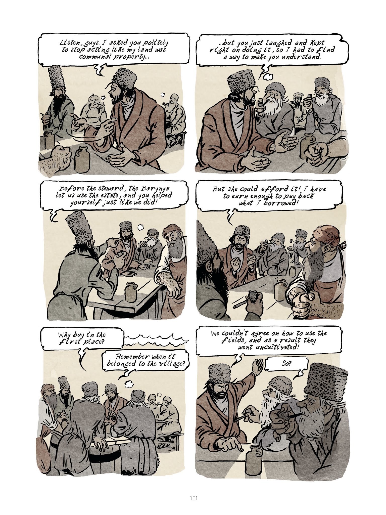 Read online How Much Land Does A Man Need? comic -  Issue # TPB - 96