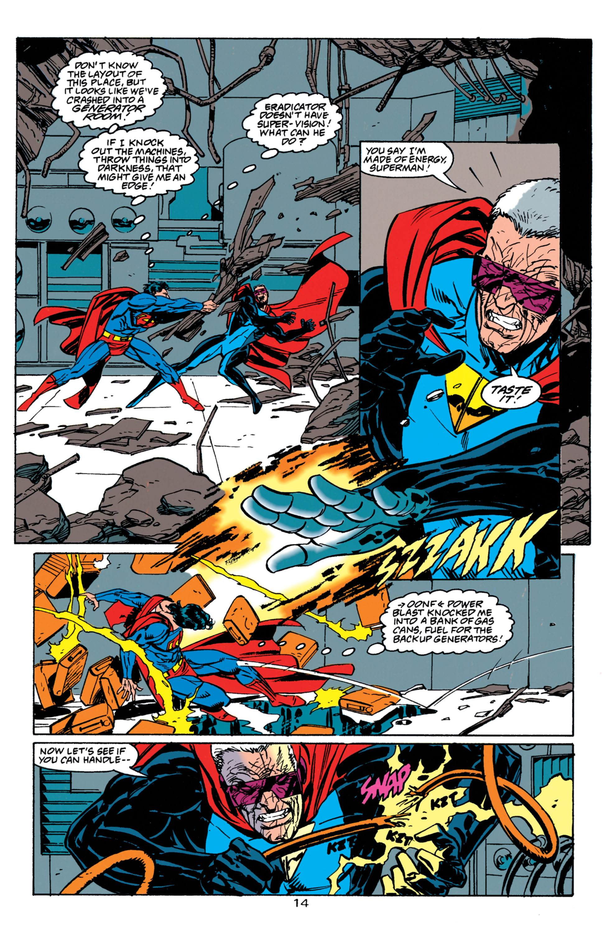 Read online Action Comics (1938) comic -  Issue #704 - 14