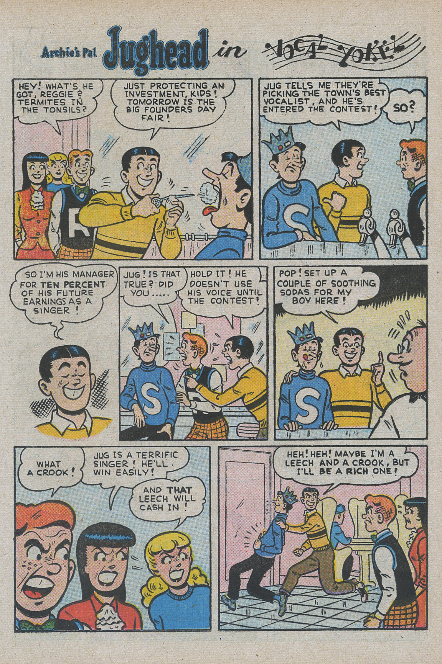 Read online Archie's Pal Jughead comic -  Issue #32 - 17