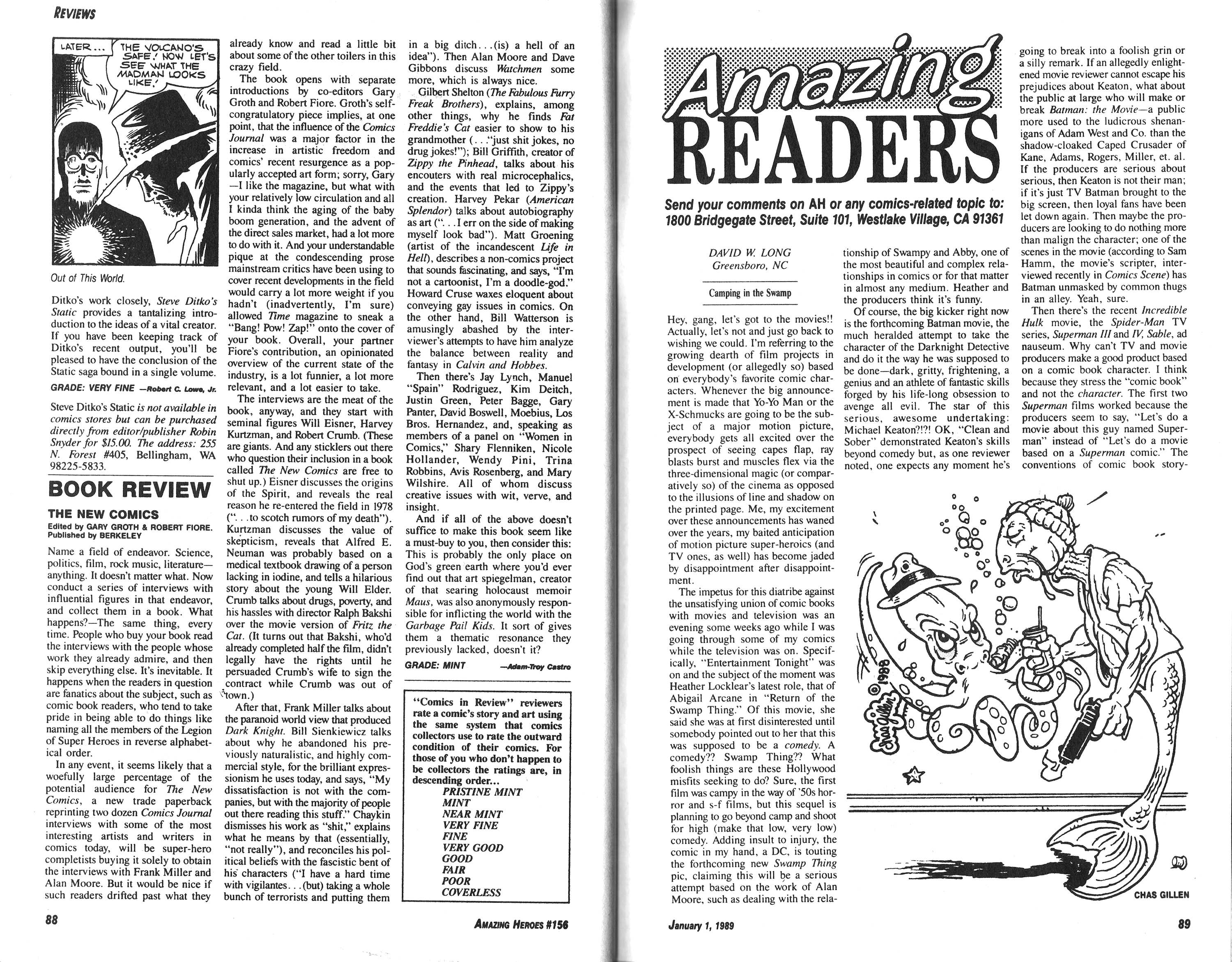 Read online Amazing Heroes comic -  Issue #156 - 43