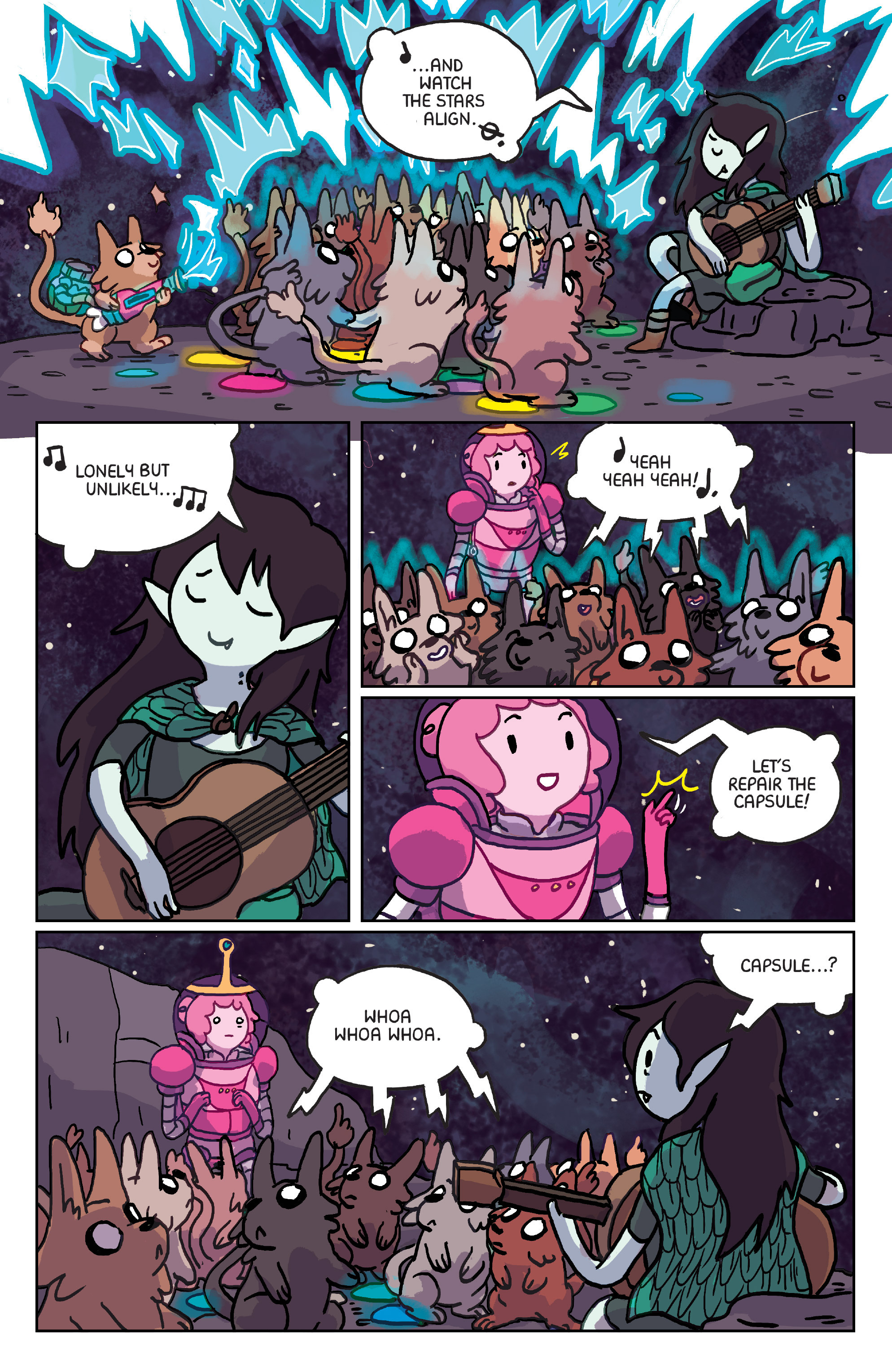 Read online Adventure Time: Marceline Gone Adrift comic -  Issue #6 - 9