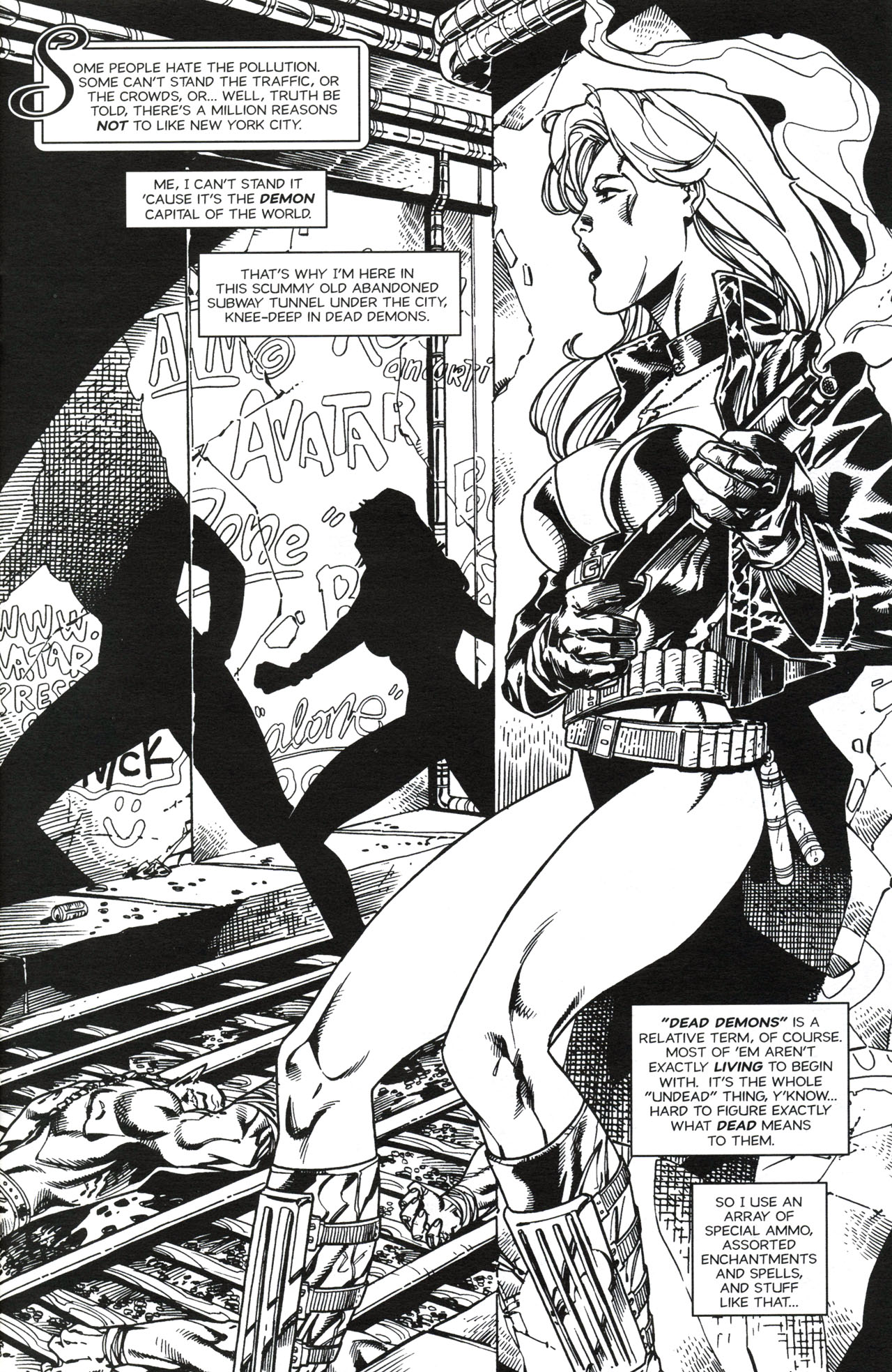 Read online Pandora/Shotgun Mary comic -  Issue # Full - 4