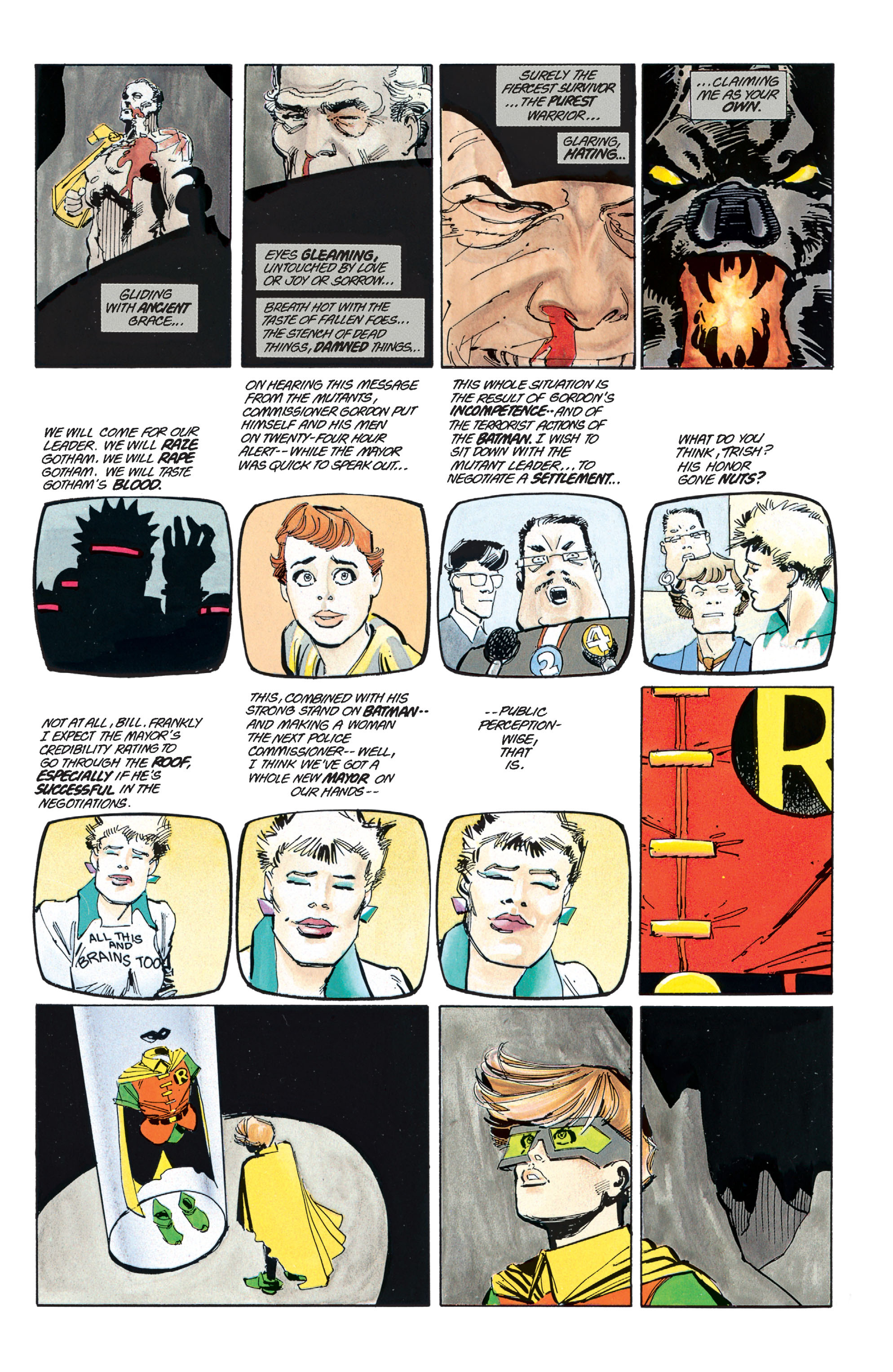 Read online Batman: The Dark Knight Returns comic -  Issue # _30th Anniversary Edition (Part 1) - 88